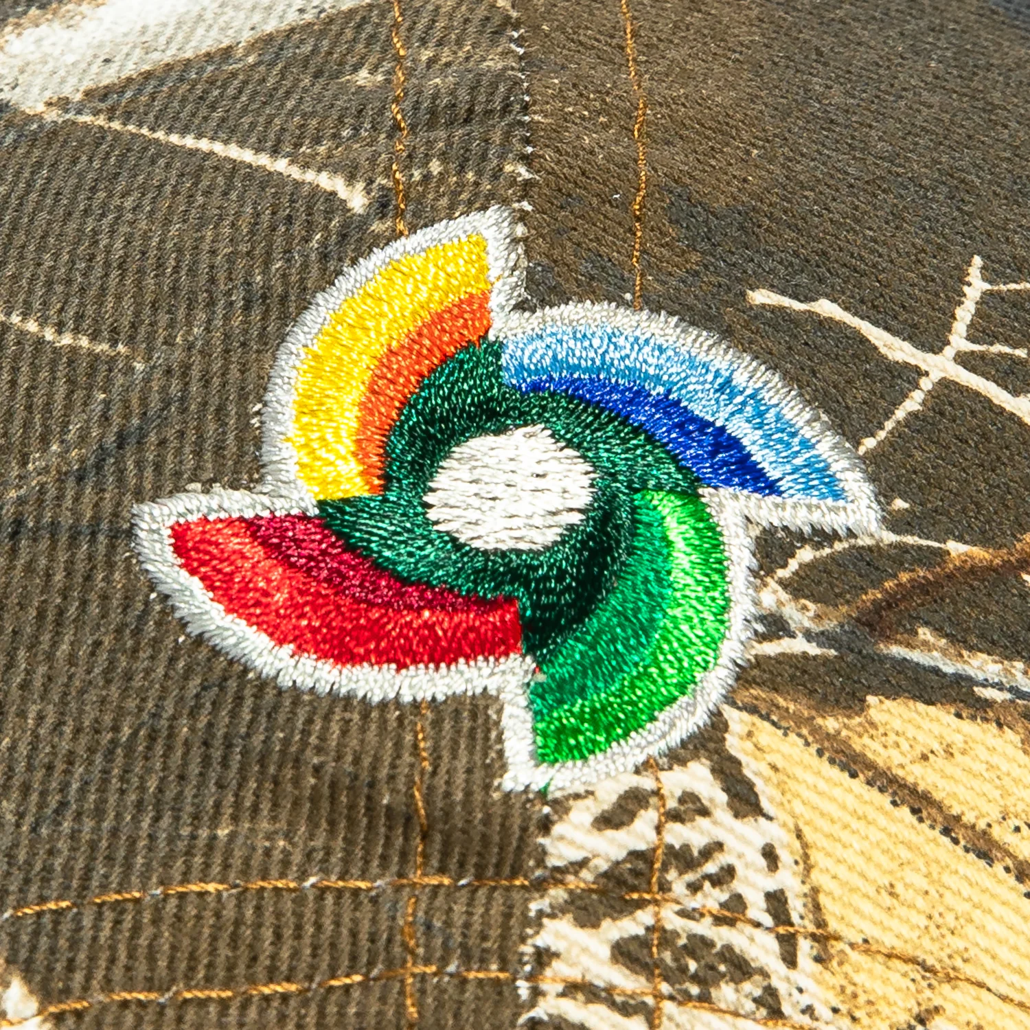 New Era 9Forty A-Frame Mexico World Baseball Classic Mexico Flag Patch Snapback Pink UV Hat - Realtree - Image 5