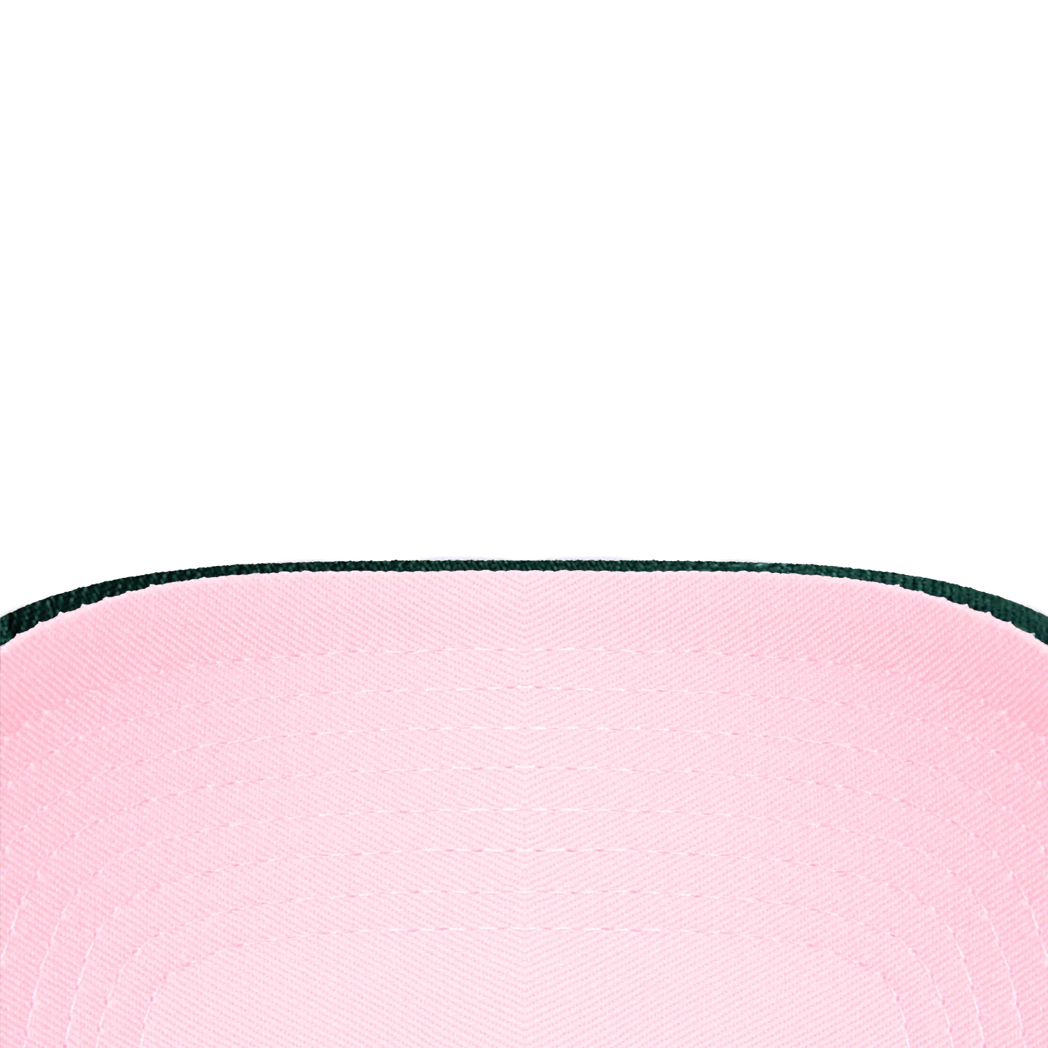 New Era 9Forty A-Frame New York Yankees Rose Snapback Pink UV Hat - White, Green - Image 4