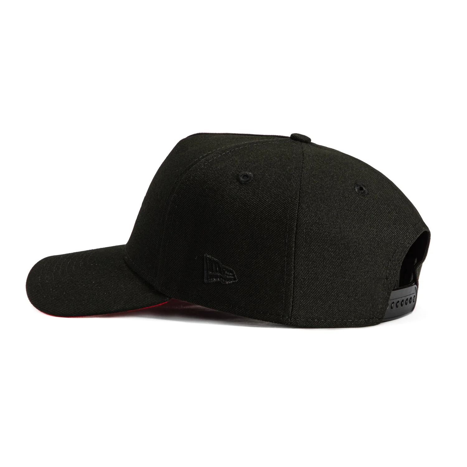 New Era 9Forty A-Frame Oakland Athletics Battle of the Bay Patch Snapback Red UV Hat - Black, Black - Image 2