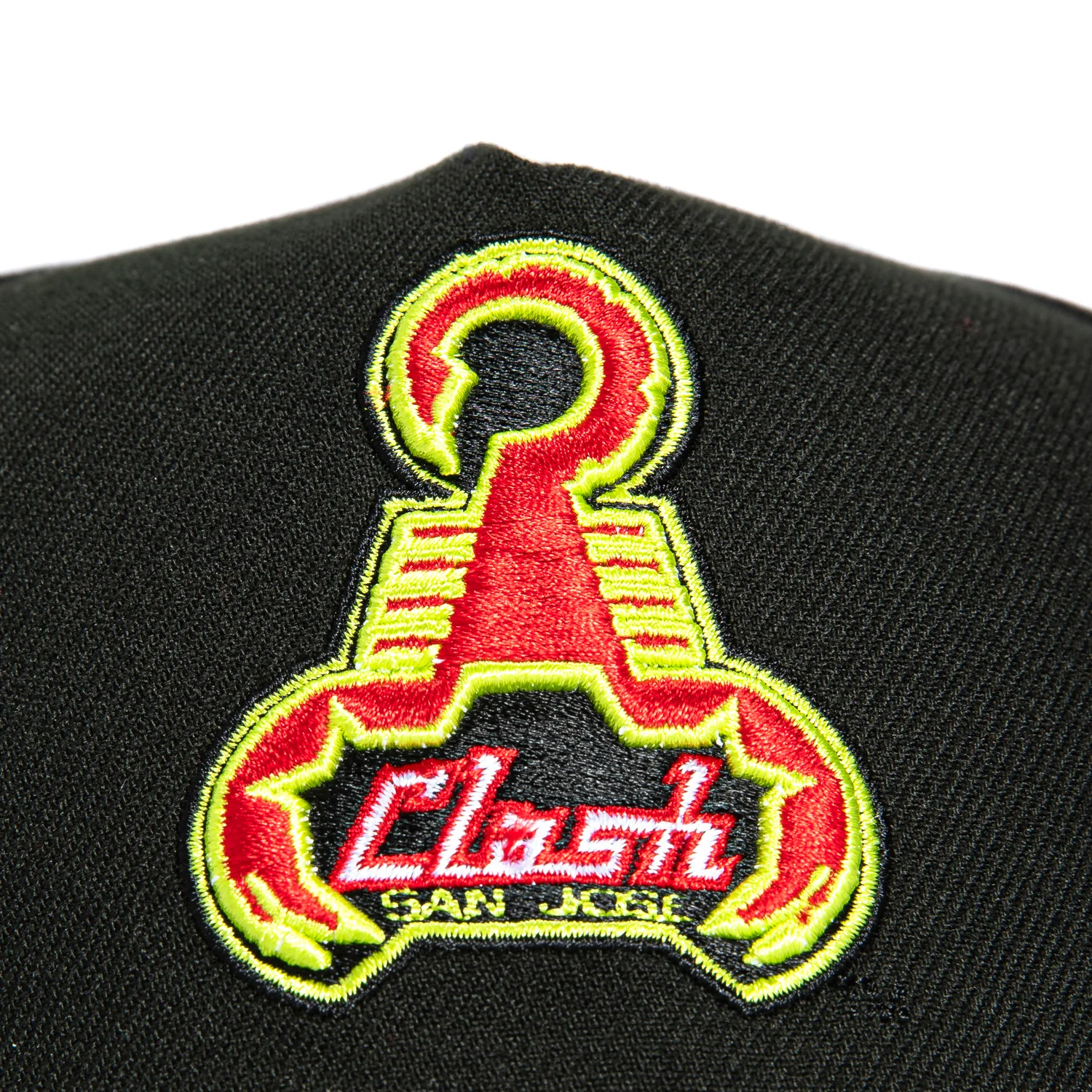 New Era 9Forty A-Frame San Jose Earthquakes Clash Snapback Hat - Black, Everest Green - Image 3