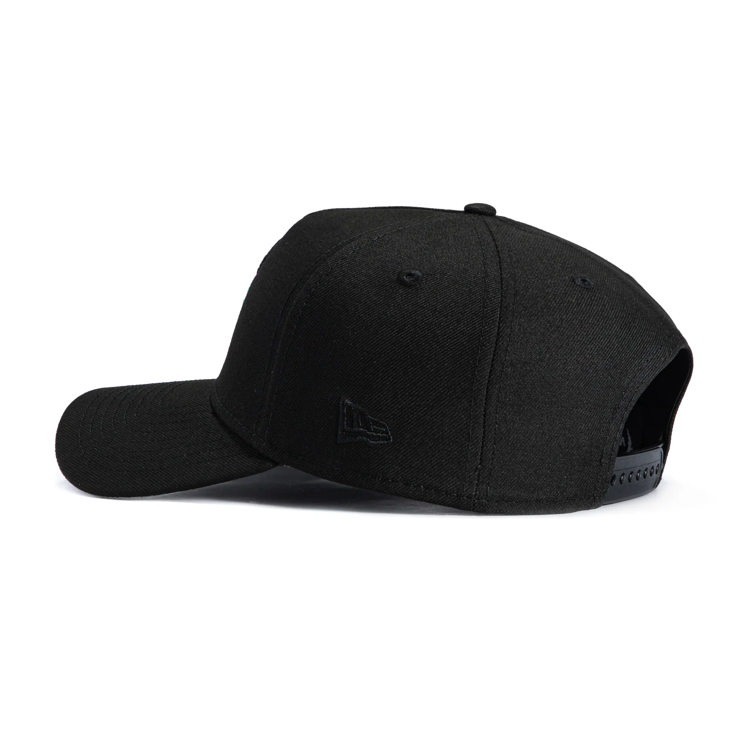 New Era 9Forty A-Frame Los Angeles Sparks Kelsey Plum 10 Patch Snapback Hat - Black - Image 2