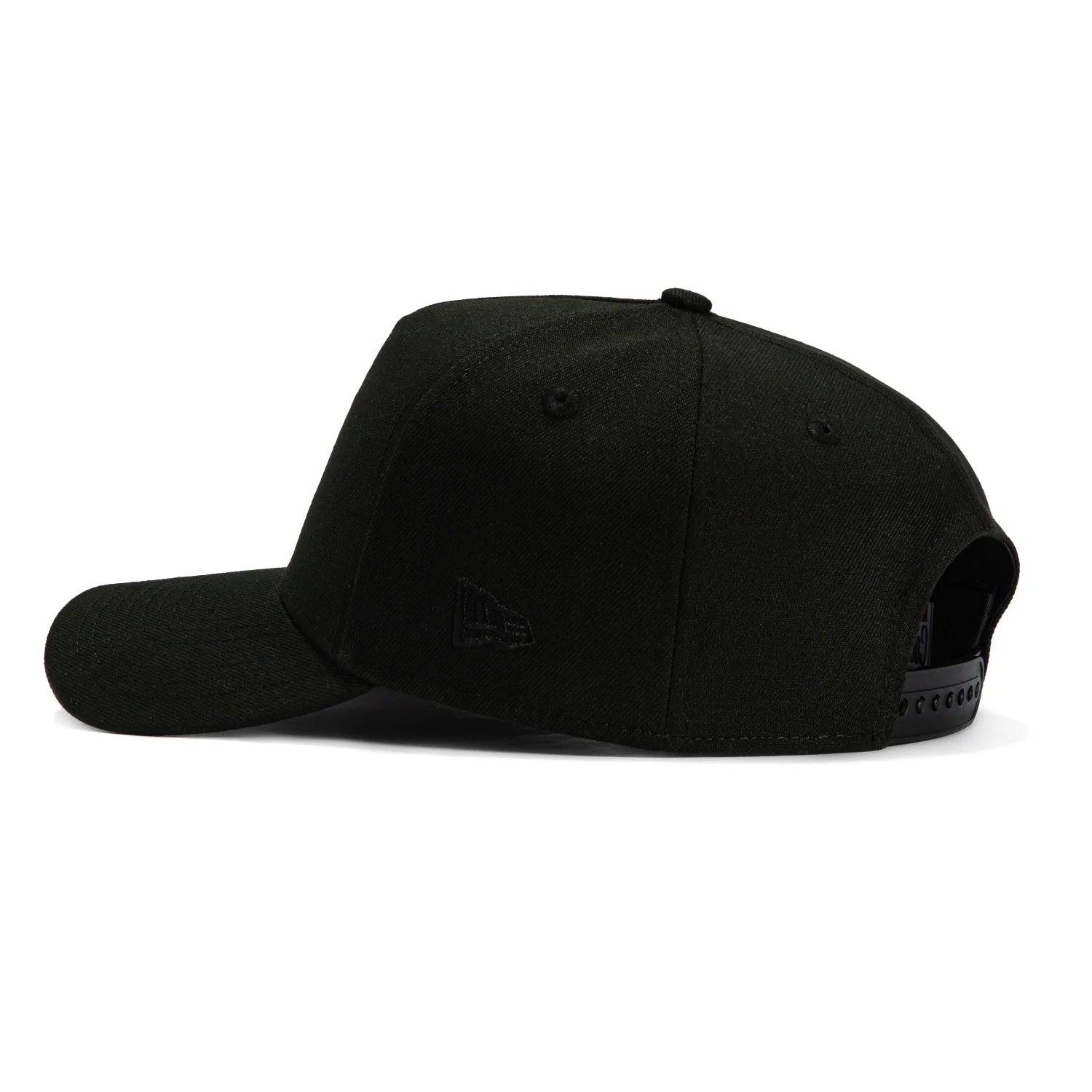 New Era 9Forty A-Frame Detroit Tigers Stadium Patch Snapback Hat - Black, White - Image 2