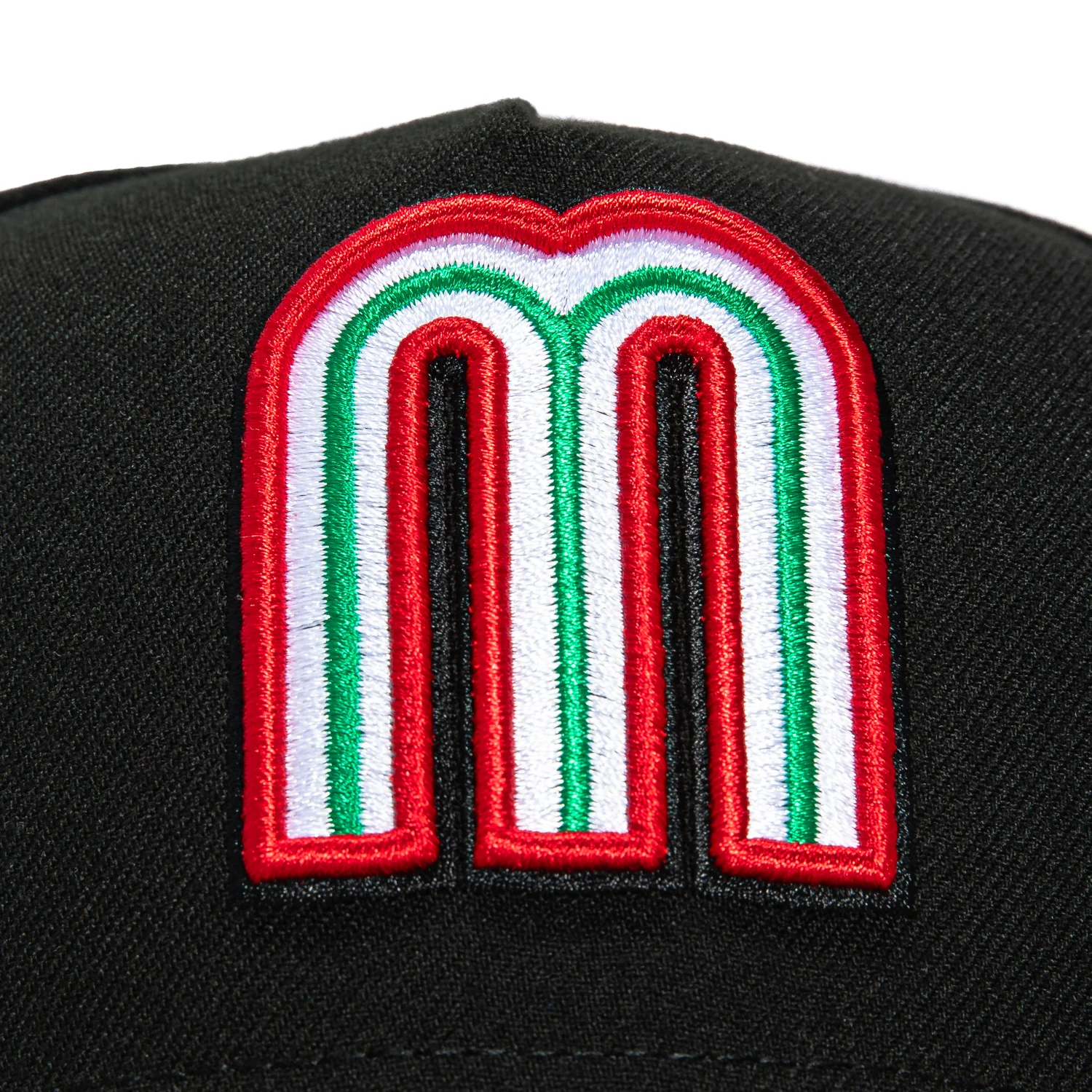 New Era 9Forty A-Frame Mexico World Baseball Classic Mexico Flag Patch Snapback Hat - Black, Realtree - Image 3