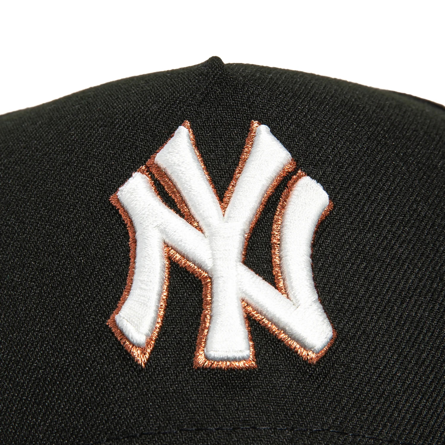 New Era 9Forty A-Frame New York Yankees 1942 All Star Game Patch Snapback Hat - Black, Ivory, Metallic Copper - Image 3