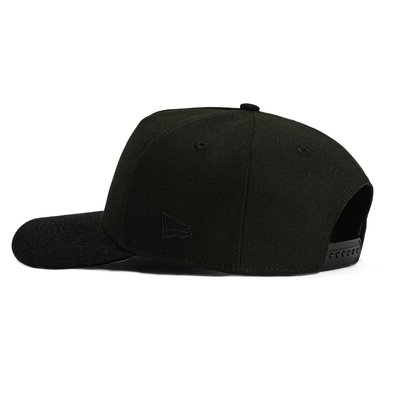 New Era 9Forty A-Frame New York Yankees Snapback Hat - Black, Black - Image 2