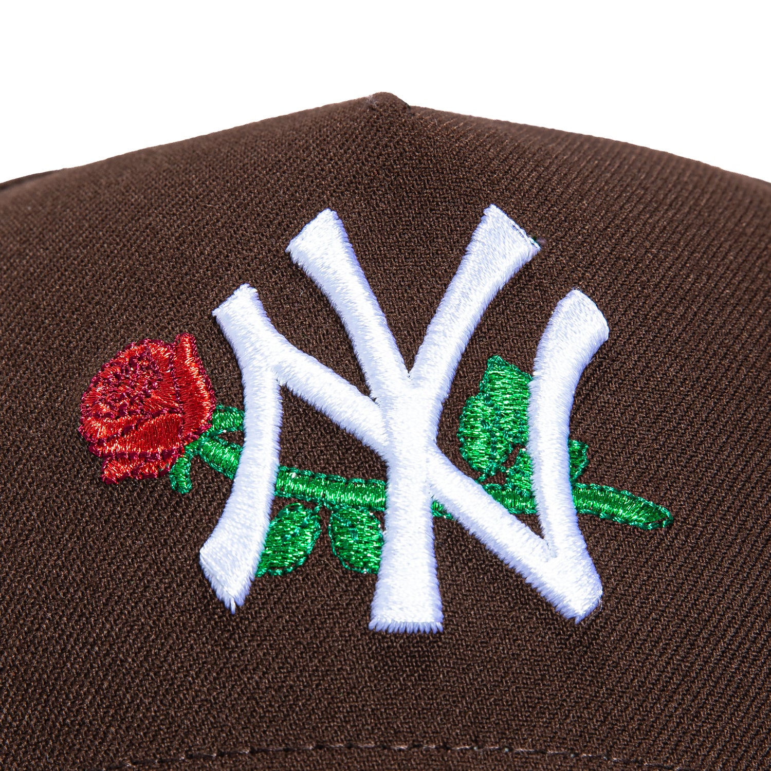 New Era 9Forty A-Frame New York Yankees Rose Snapback Hat - Brown, Black - Image 3