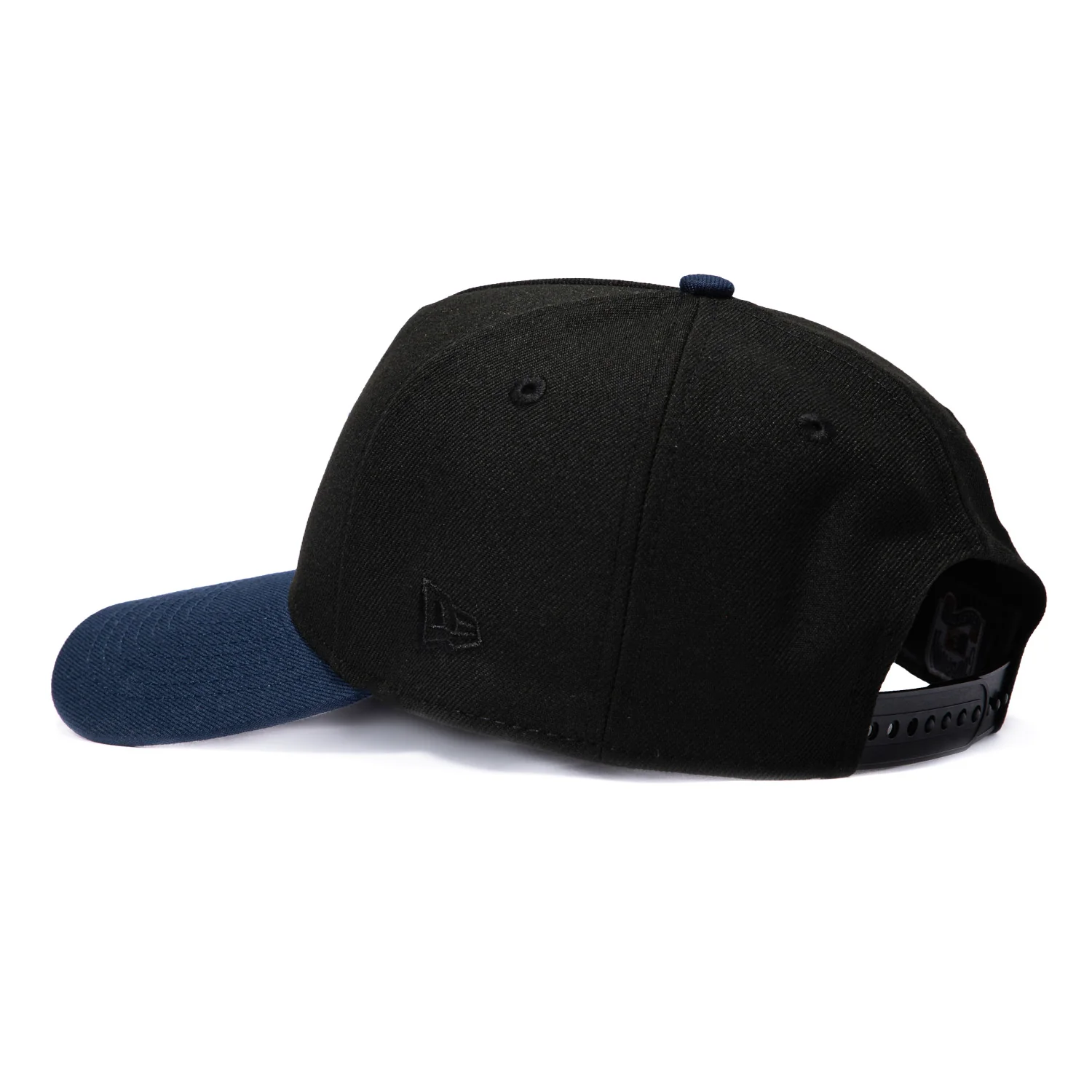 New Era 9Forty A-Frame New York Yankees 1999 World Series Patch Snapback Hat - Black, Navy - Image 2