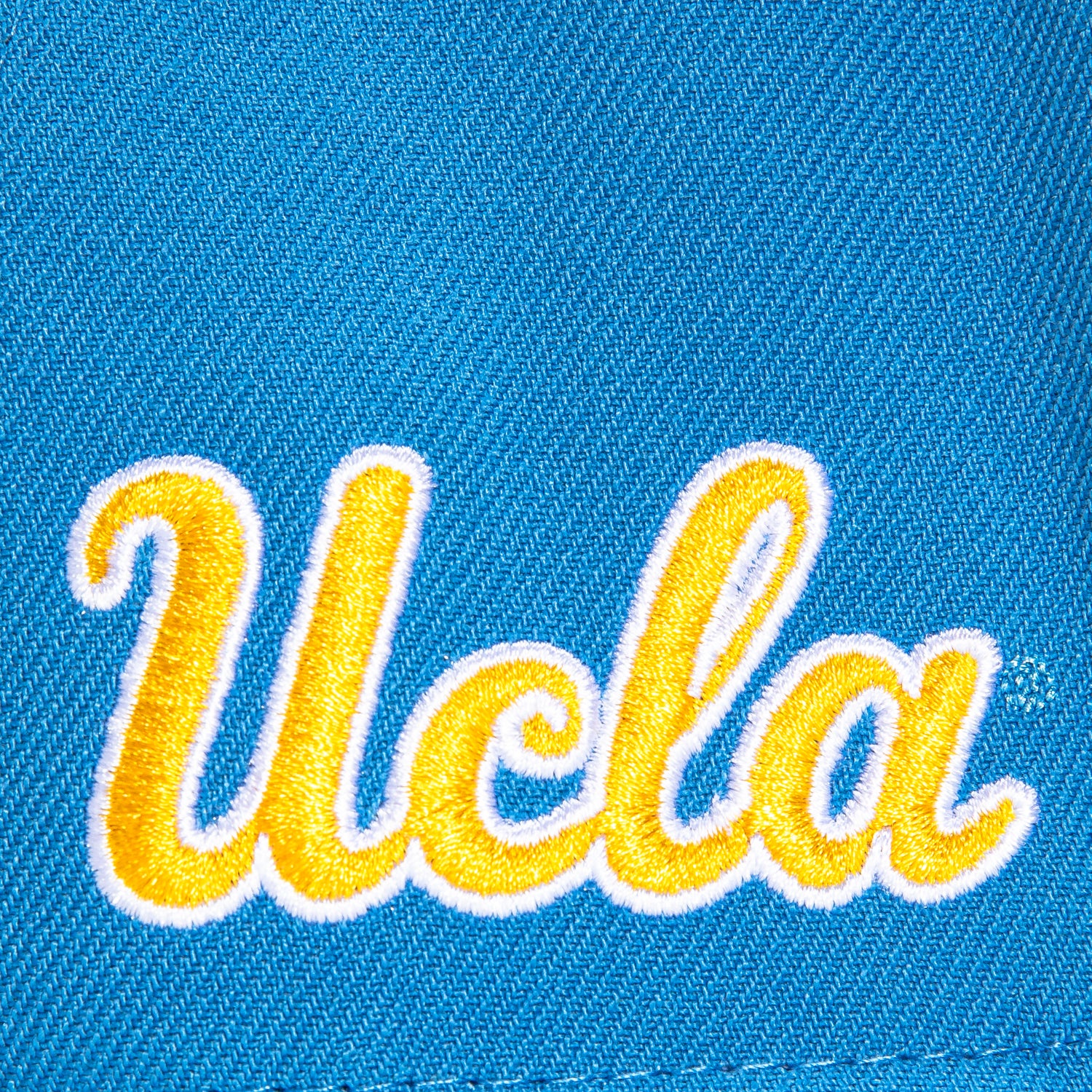 New Era 9Fifty A-Frame UCLA Bruins Logo Patch Script Snapback Hat - Light Blue - Image 4