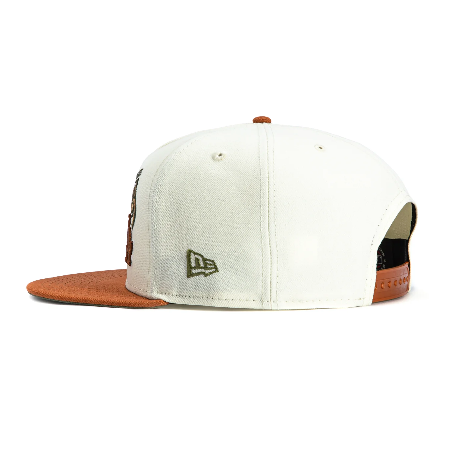 New Era 9Fifty A-Frame Los Angeles Dodgers 2025 World Series Champions Snapback Hat - Stone, Brown - Image 2