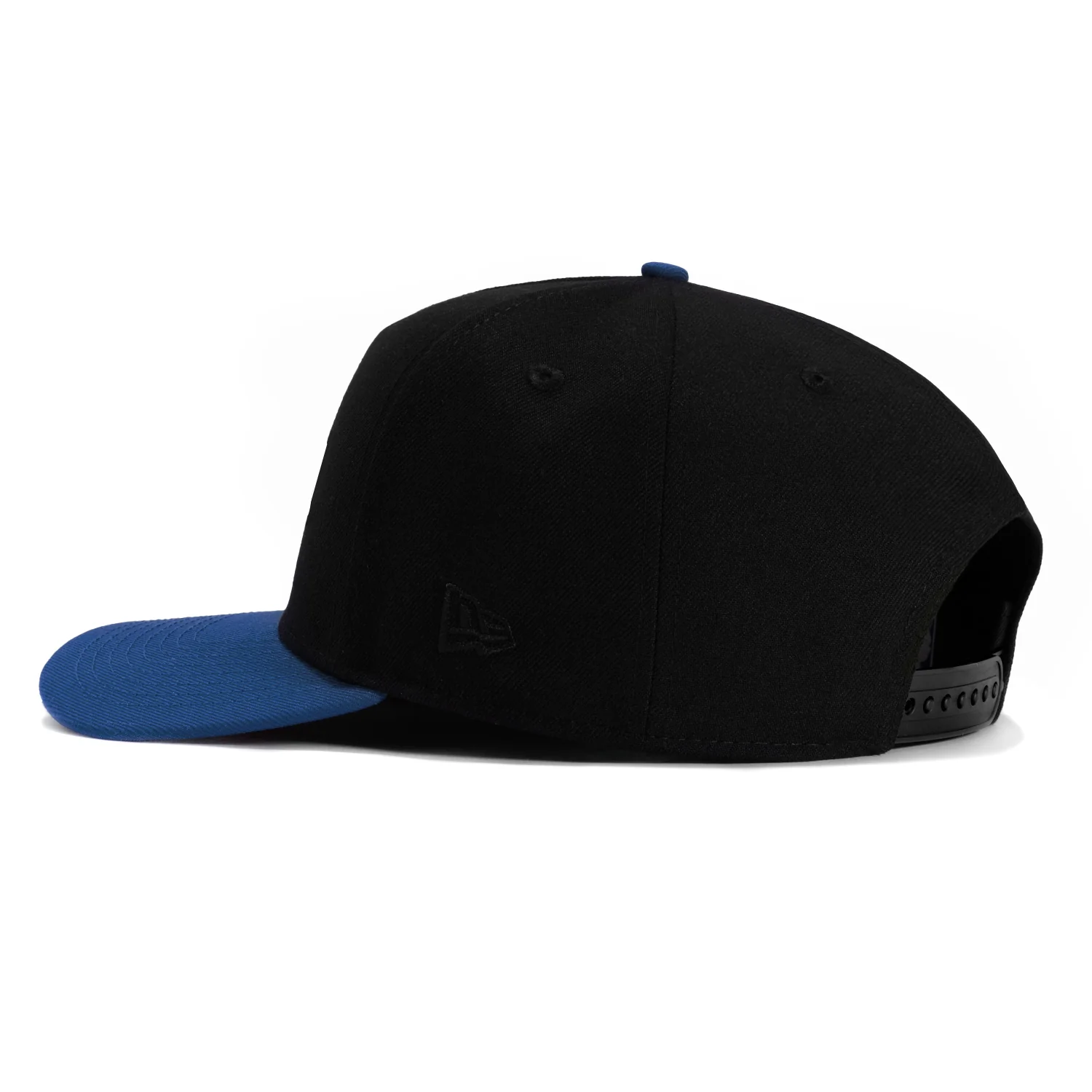 New Era 9Fifty A-Frame Golden State Warriors The Bay Patch Filipino Sun Snapback Hat - Black, Royal - Image 2