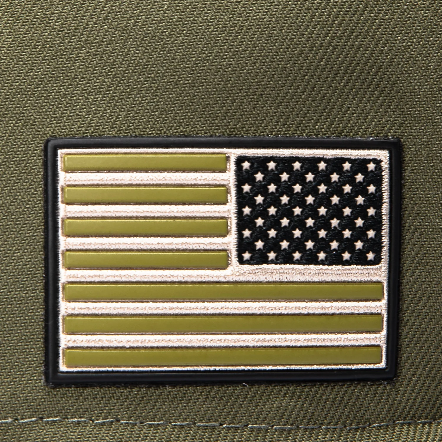 New Era 9Forty M-Crown Armed Forces San Diego Padres USA Flag Patch Snapback Hat - Olive - Image 5
