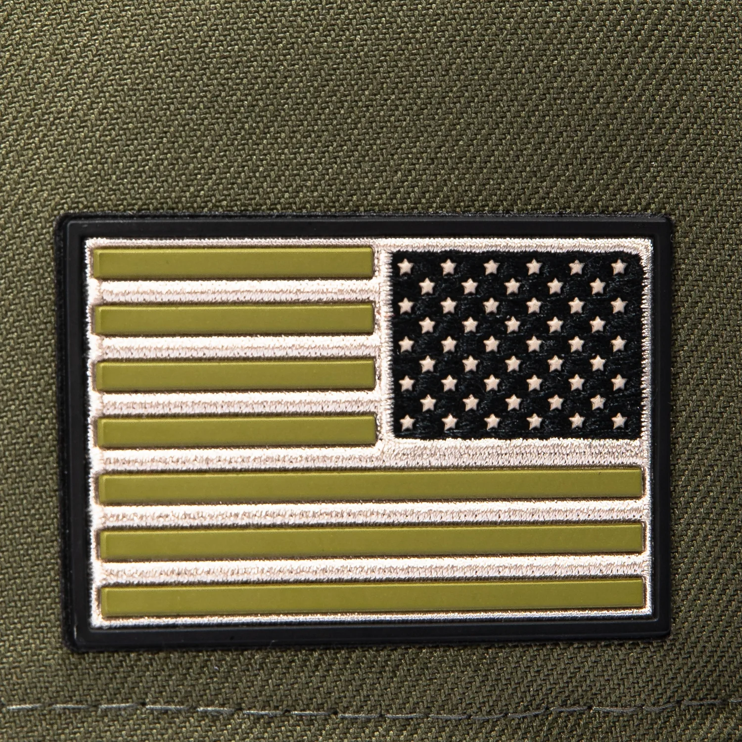 New Era 9Forty M-Crown Armed Forces Chicago White Sox USA Flag Patch Snapback Hat - Olive - Image 5