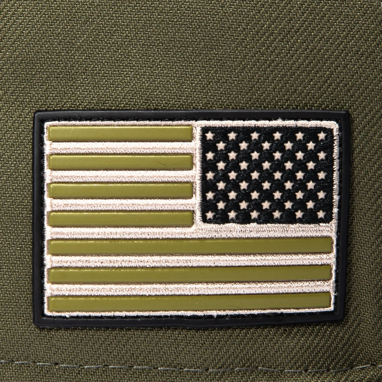 New Era 59Fifty Armed Forces Los Angeles Angels USA Flag Patch Hat - Olive - Image 5