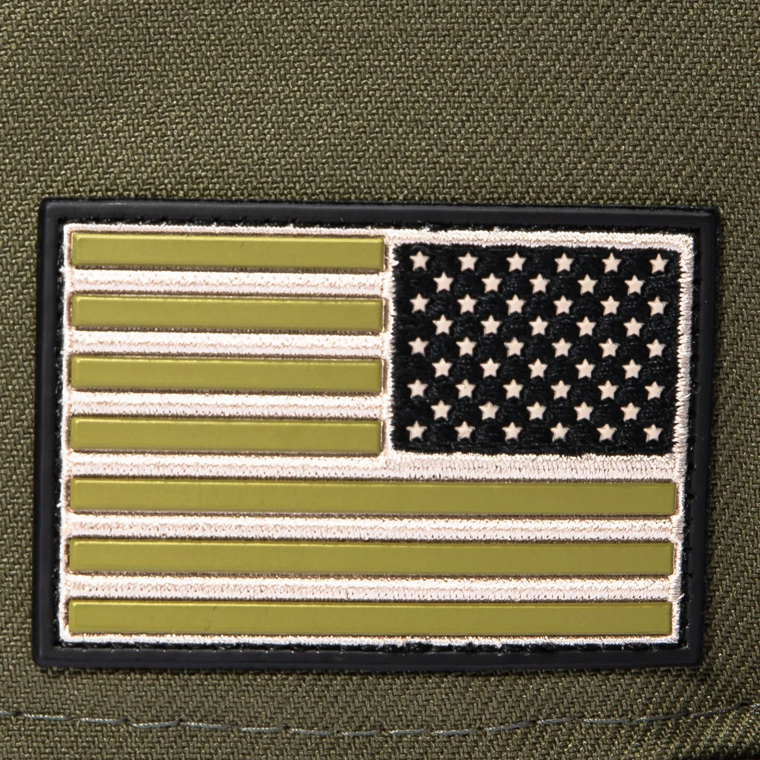 New Era 59Fifty Armed Forces Houston Astros USA Flag Patch Hat - Olive - Image 5