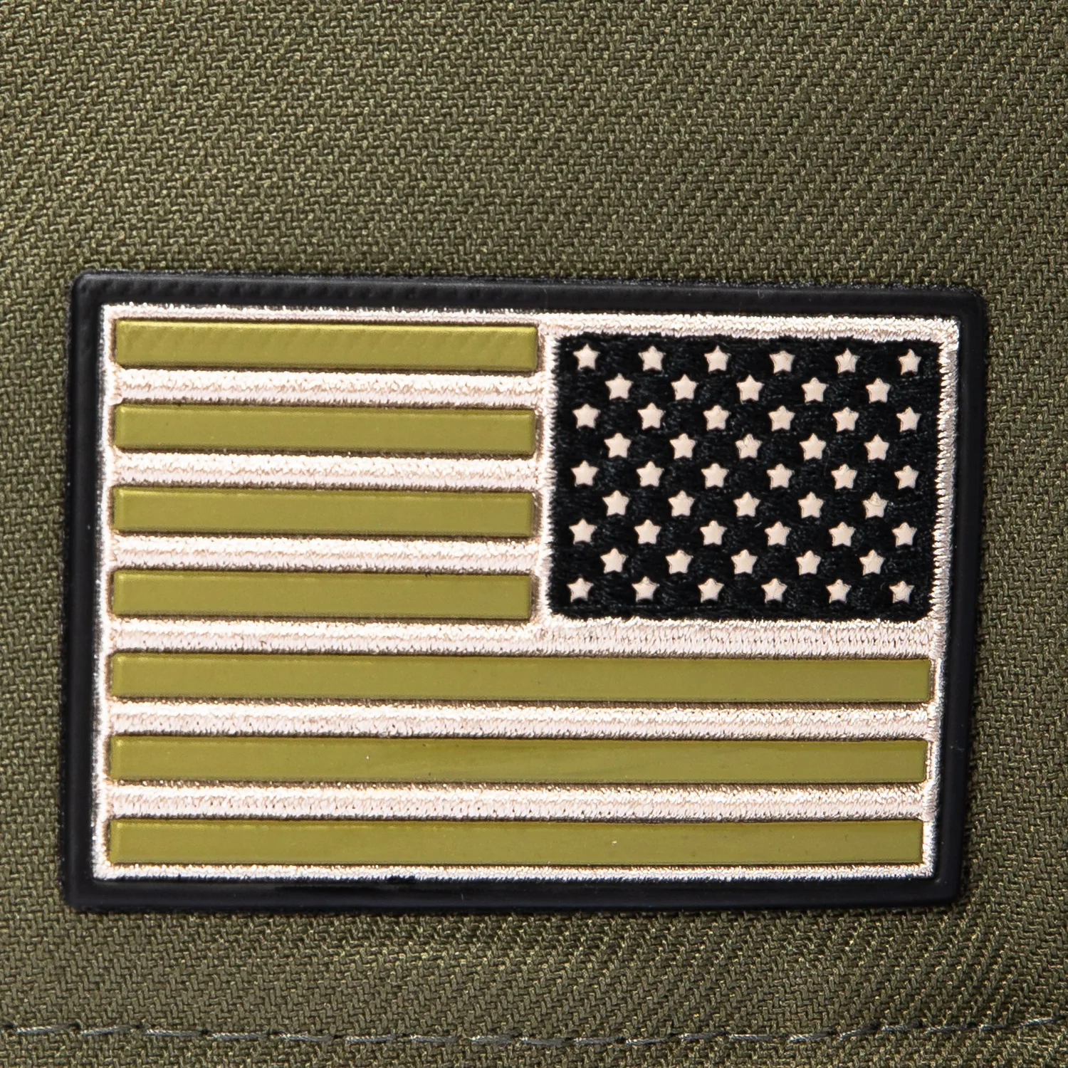 New Era 59Fifty Armed Forces Chicago White Sox USA Flag Patch Hat - Olive - Image 5
