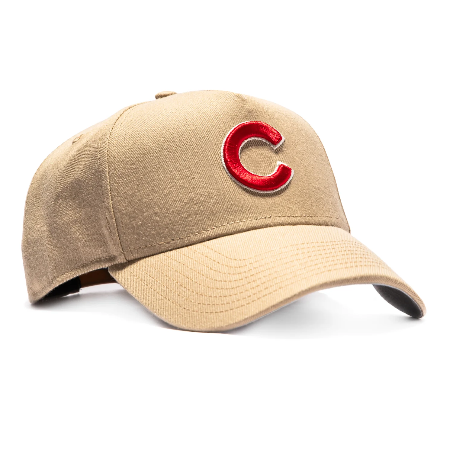 47 Brand Ballpark Offside Chicago Cubs Hitch Snapback Hat - Khaki