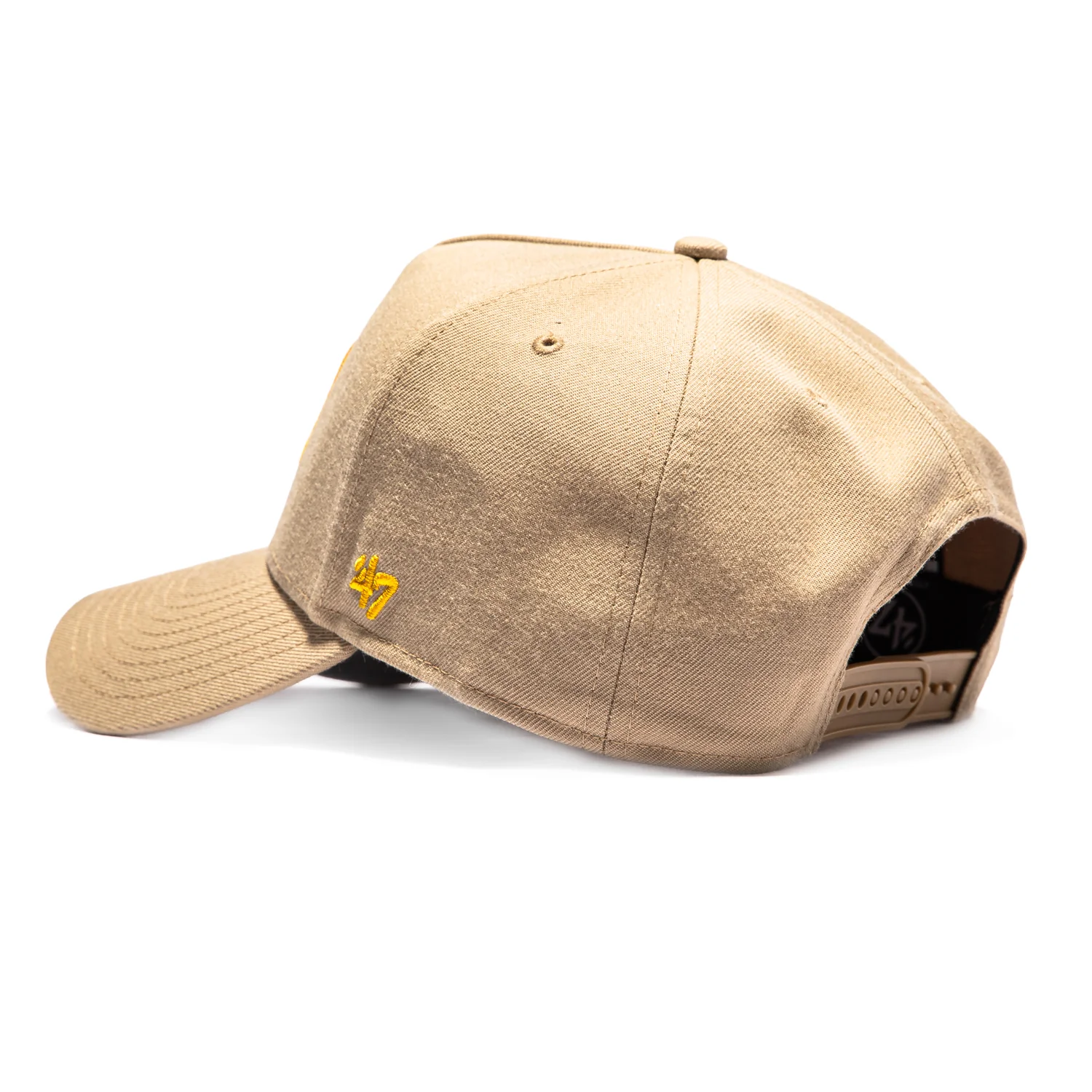 47 Brand Ballpark Offside San Diego Padres Hitch Snapback Hat - Khaki - Image 2
