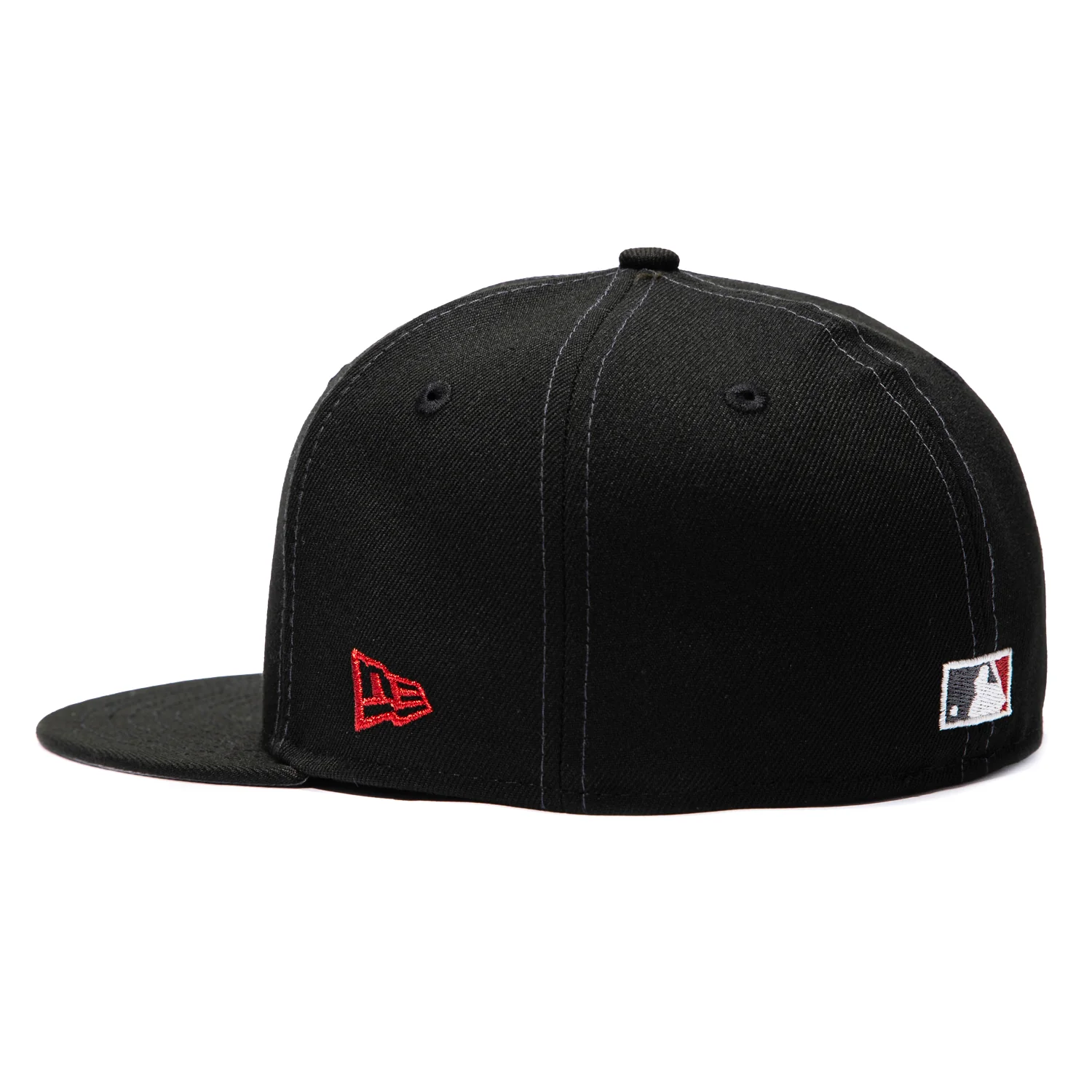 New Era 59Fifty New York Yankees 2001 World Series Patch Heart Hat - Black - Image 3