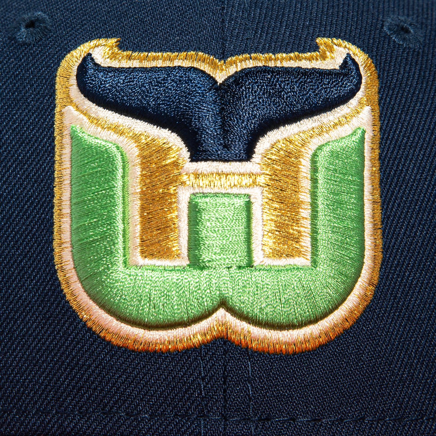 New Era 59Fifty Hartford Whalers Hat - Navy, Red - Image 4
