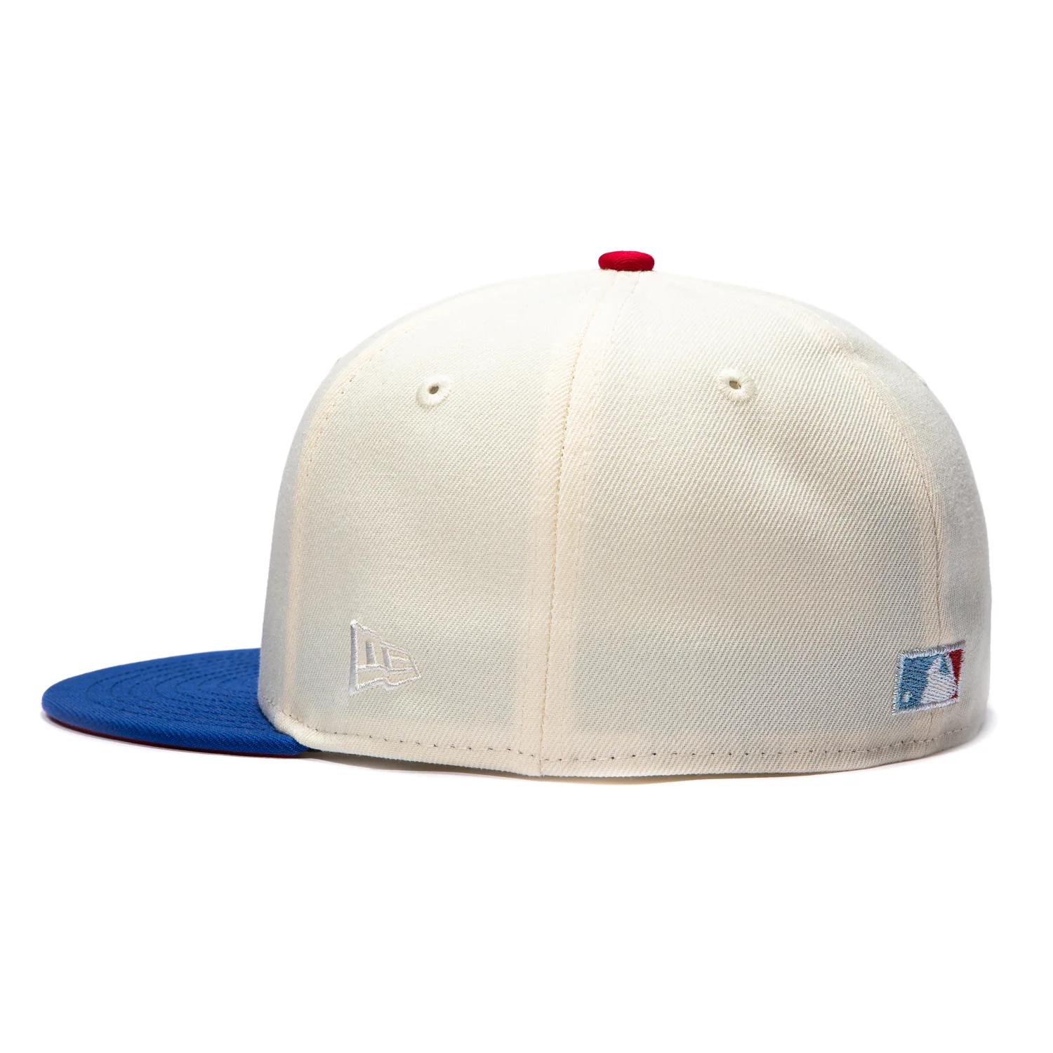 New Era 59Fifty Arizona Diamondbacks Inaugural Patch Red UV D Hat - White, Royal - Image 3