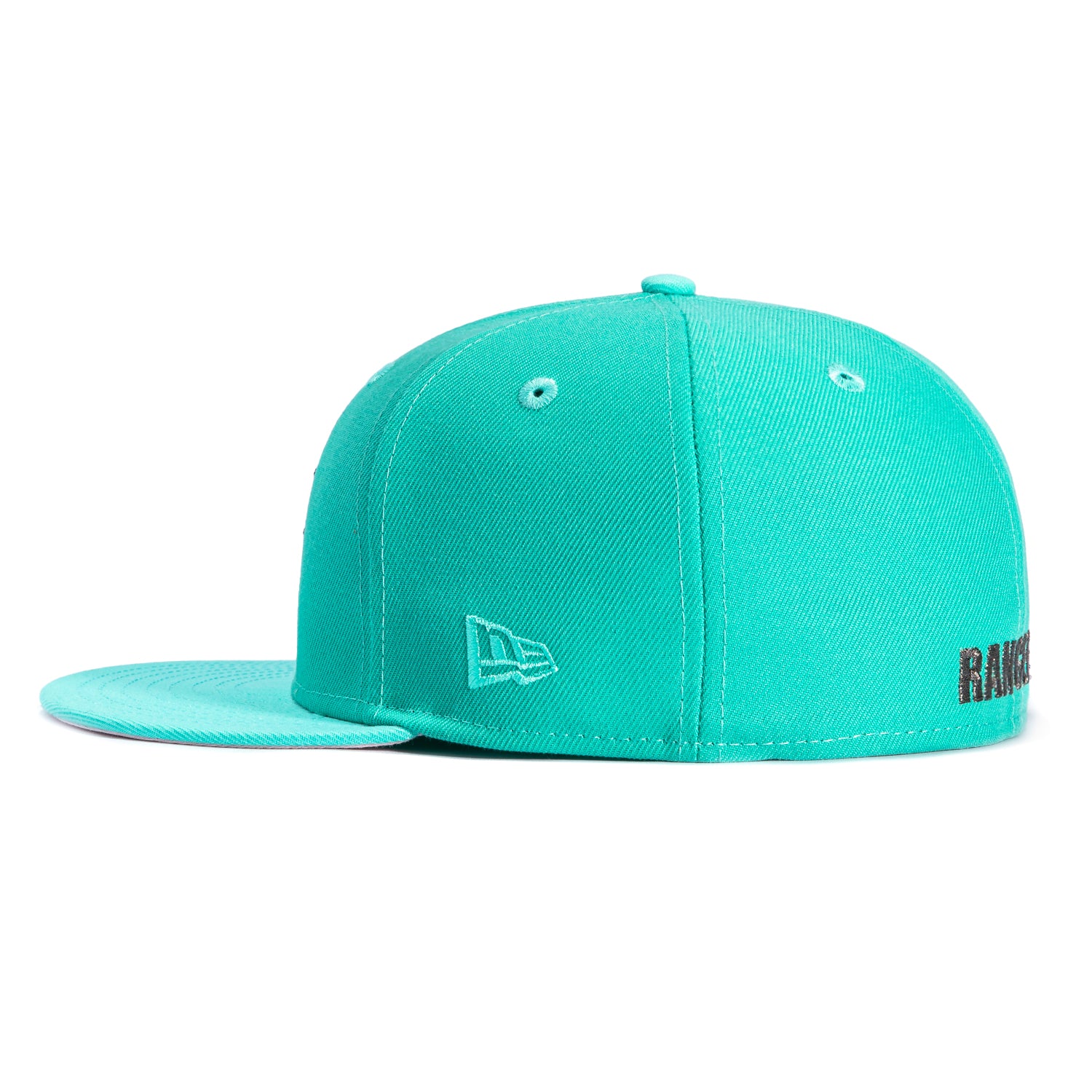 New Era 59Fifty New York Rangers 4X Champions Patch Pink UV Hat - Teal, Mint - Image 3