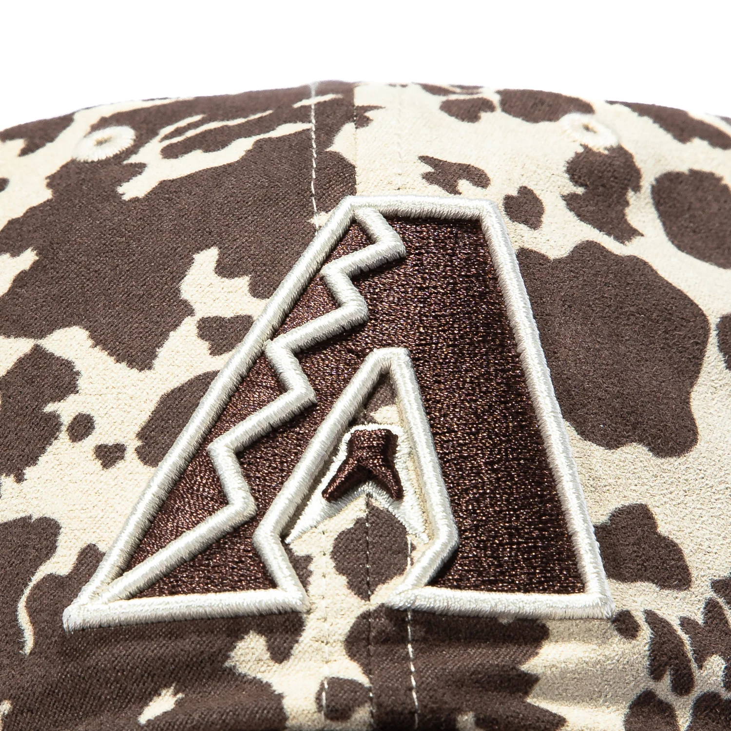 47 Brand Bessie Arizona Diamondbacks Cleanup Adjustable Hat - Brown Cow Print - Image 3