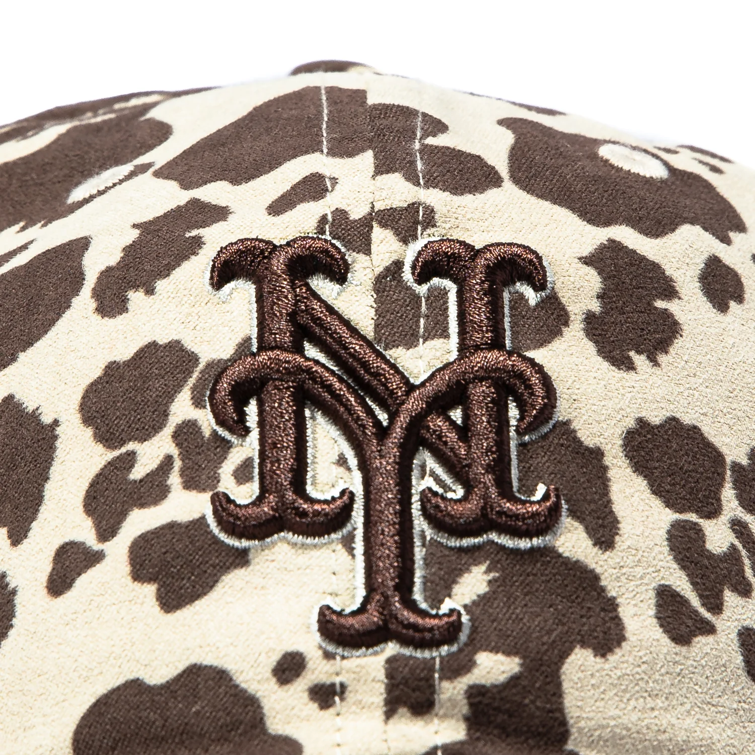 47 Brand Bessie New York Mets Cleanup Adjustable Hat - Brown Cow Print - Image 3