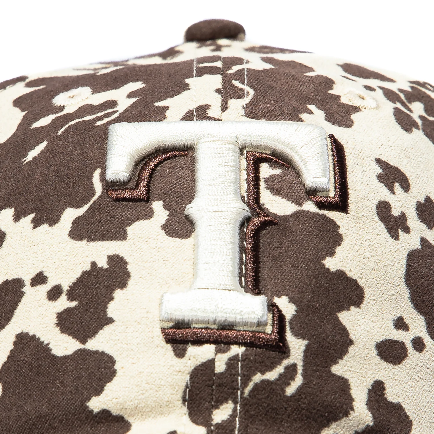 47 Brand Bessie Texas Rangers Cleanup Adjustable Hat - Brown Cow Print - Image 3