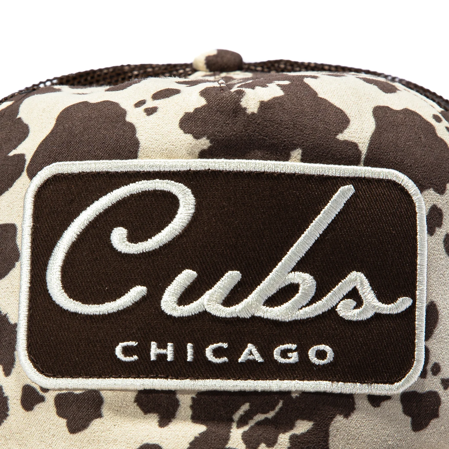 47 Brand Bessie Chicago Cubs Hitch Snapback Hat - Brown - Image 3