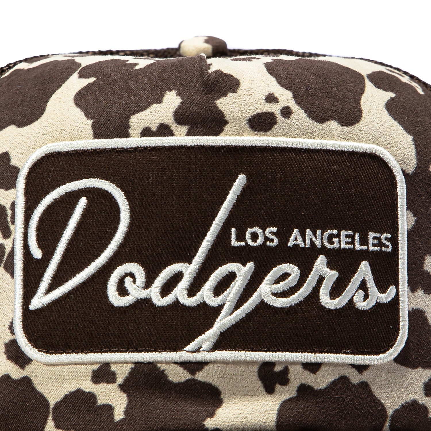 47 Brand Bessie Los Angeles Dodgers Hitch Snapback Hat - Brown - Image 3