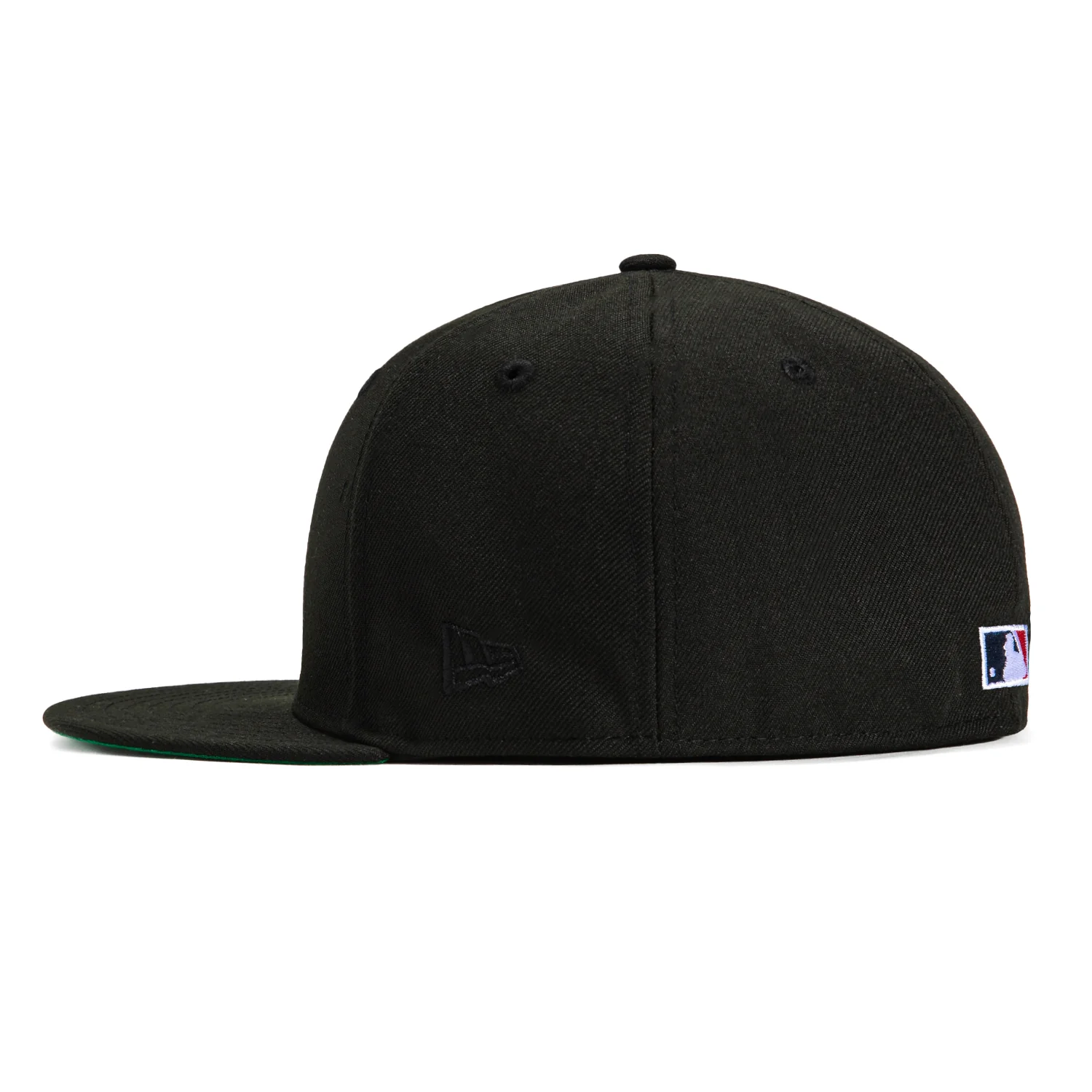 New Era 59Fifty Black Dome Los Angeles Angels 50th Anniversary Patch Hat - Black - Image 3