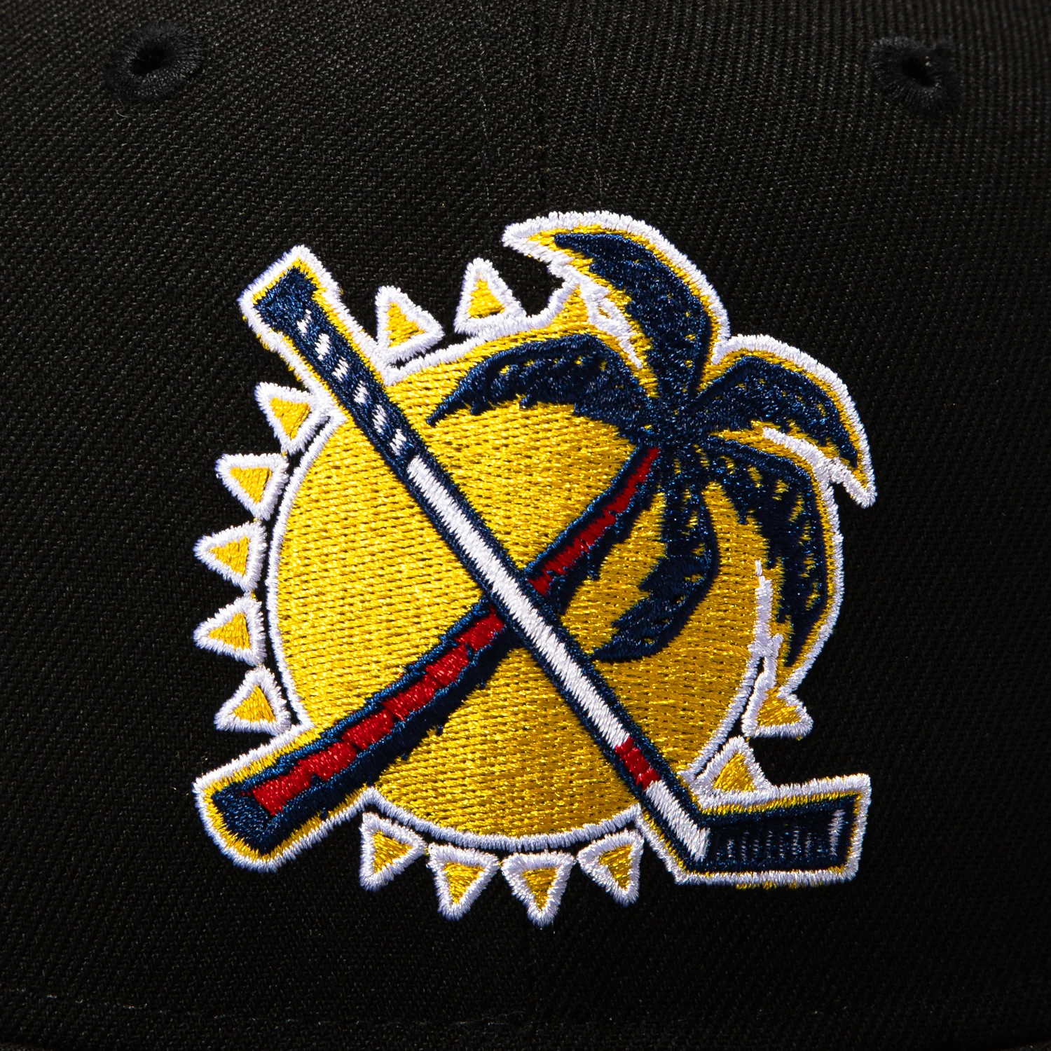 New Era 59Fifty Black Dome Florida Panthers 30th Anniversary Patch Alternate Hat - Black - Image 4