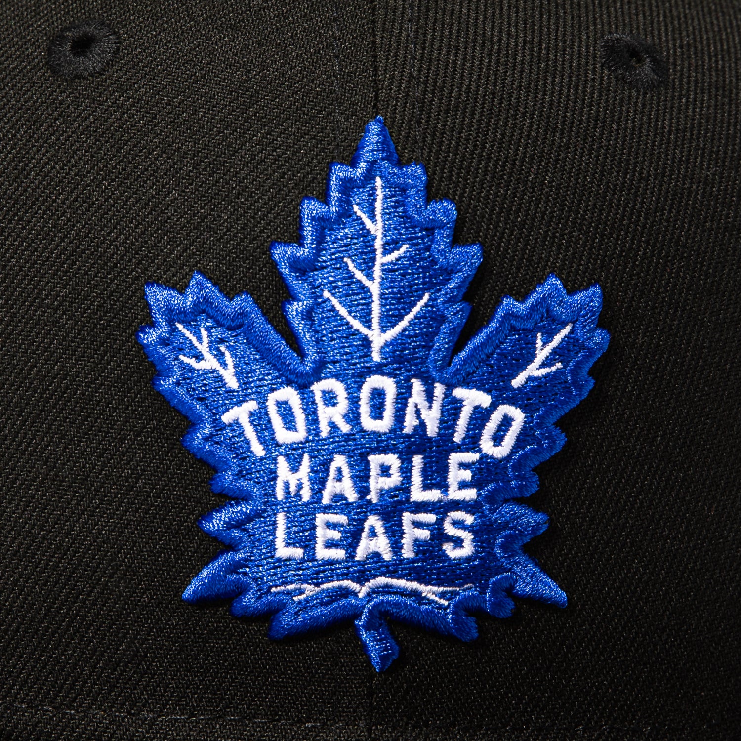 New Era 59Fifty Black Dome Toronto Maple Leafs 2024 All Star Game Patch Hat - Black - Image 4