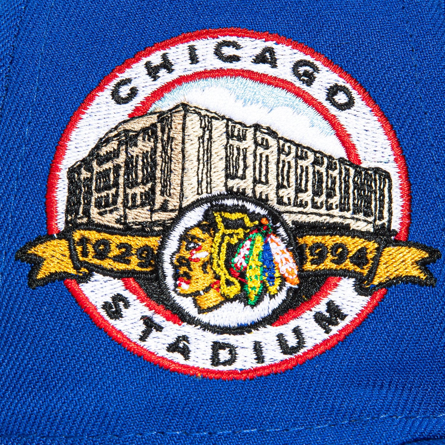 New Era 59Fifty Blue Ice Chicago Blackhawks Chicago Stadium Patch Hat - Royal, Royal - Image 5