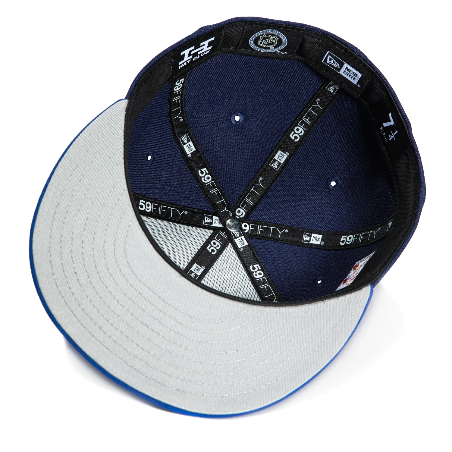 New Era 59Fifty Blue Ice Washington Capitals 40th Anniversary Patch Alternate Hat - Navy, Royal - Image 2