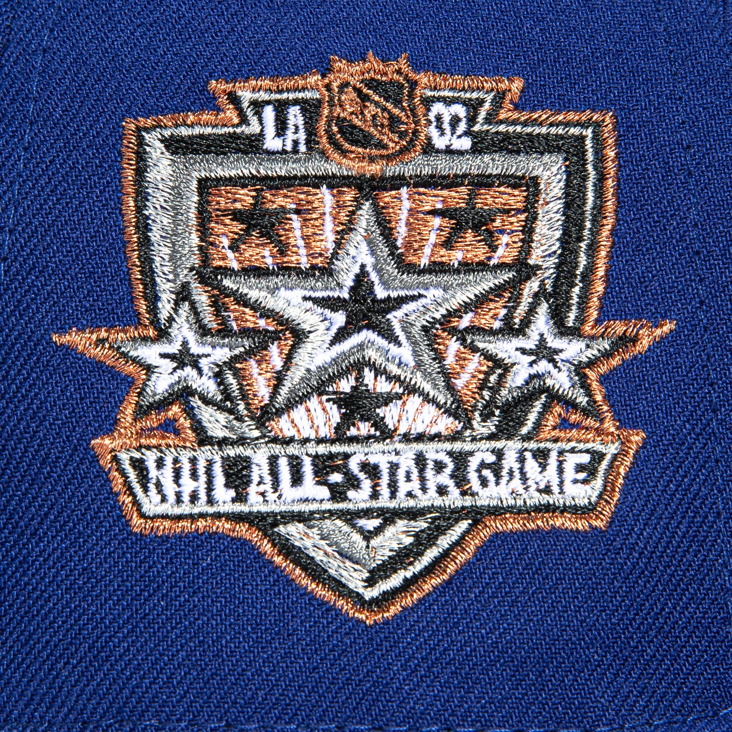 New Era 59Fifty Blue Ice Los Angeles Kings 2002 All Star Game Patch Hat - Royal, Navy - Image 5
