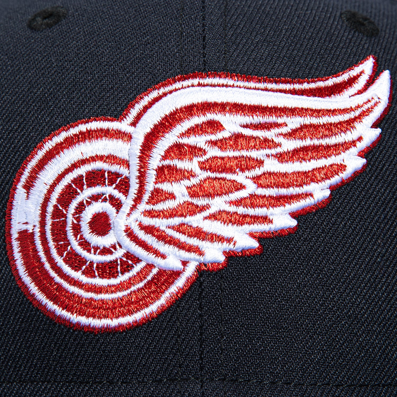 New Era 59Fifty Blue Ice Detroit Red Wings Inaugural Patch Hat - Navy, Royal - Image 4