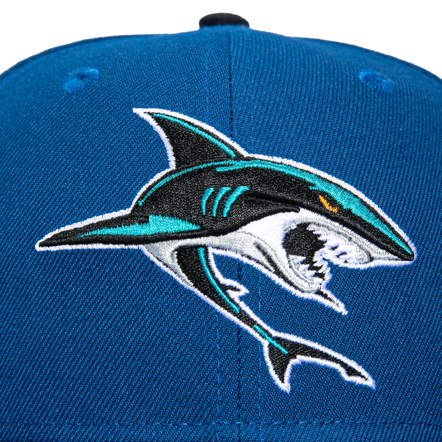 New Era 59Fifty Blue Ice San Jose Sharks 20th Anniversary Patch Alternate Hat - Royal, Royal - Image 4