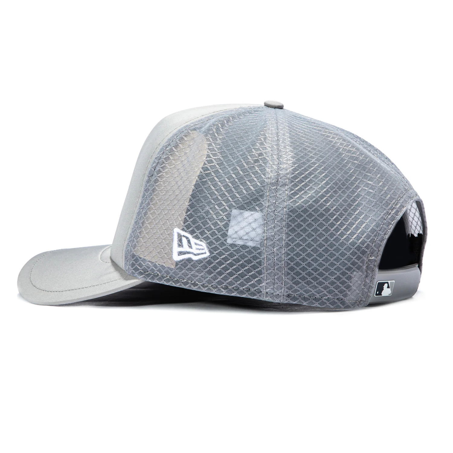 New Era 9Forty Apex Los Angeles Dodgers 2026 Batting Practice Snapback Hat - Grey - Image 3