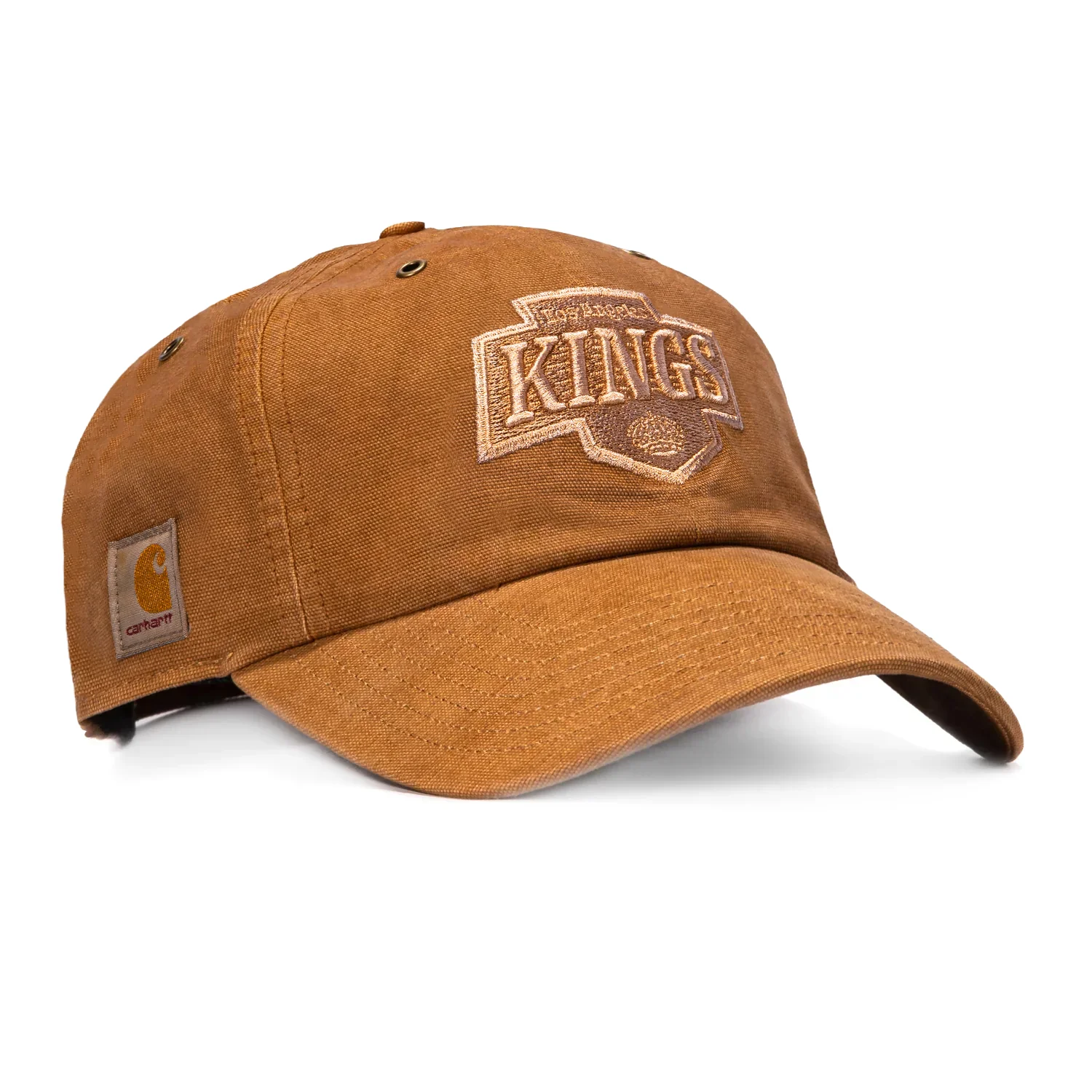 47 Brand x Carhartt Dyed Los Angeles Kings Cleanup Adjustable Hat - Brown