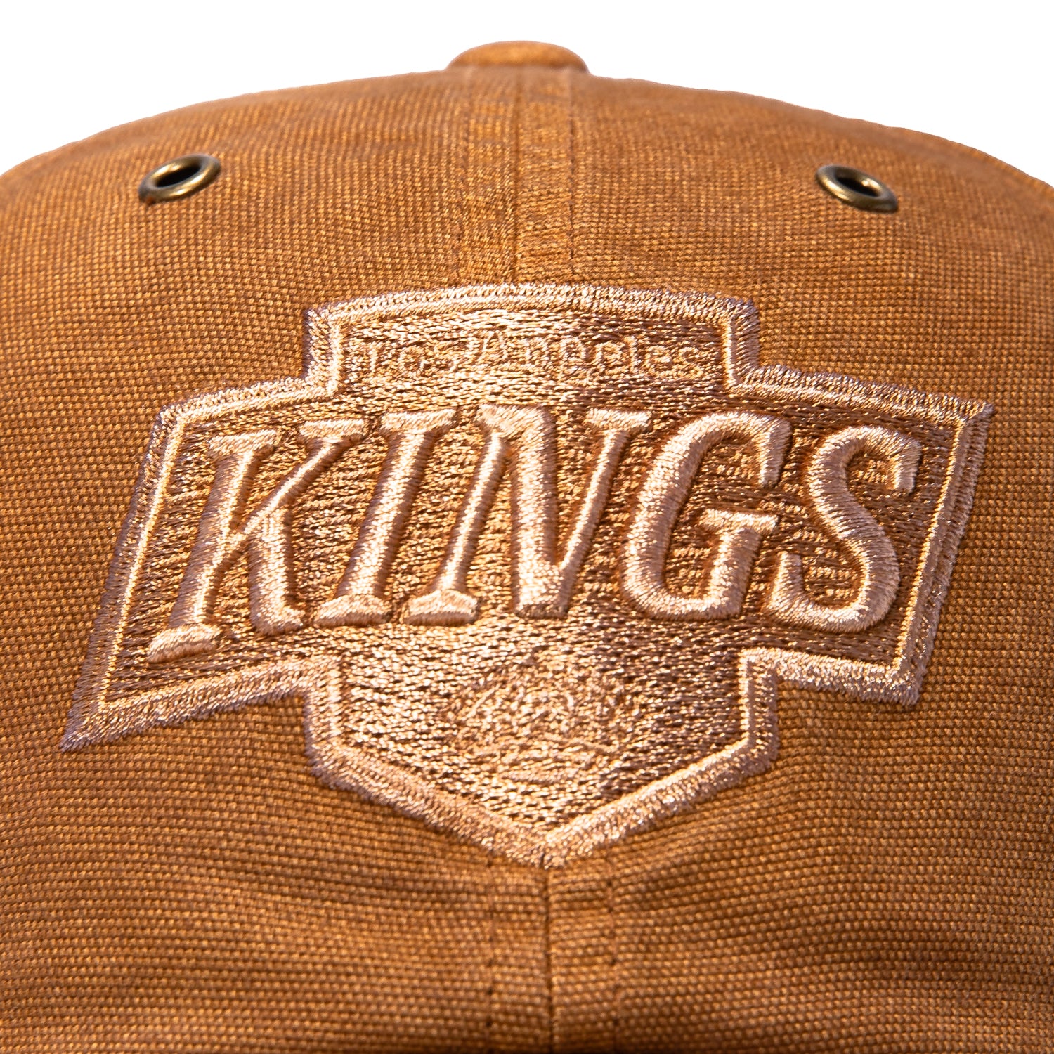 47 Brand x Carhartt Dyed Los Angeles Kings Cleanup Adjustable Hat - Brown - Image 3