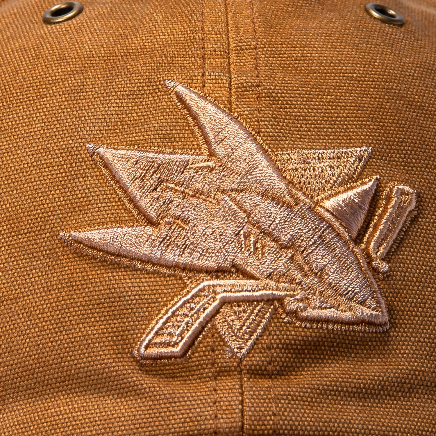 47 Brand x Carhartt Dyed San Jose Sharks Cleanup Adjustable Hat - Brown - Image 3