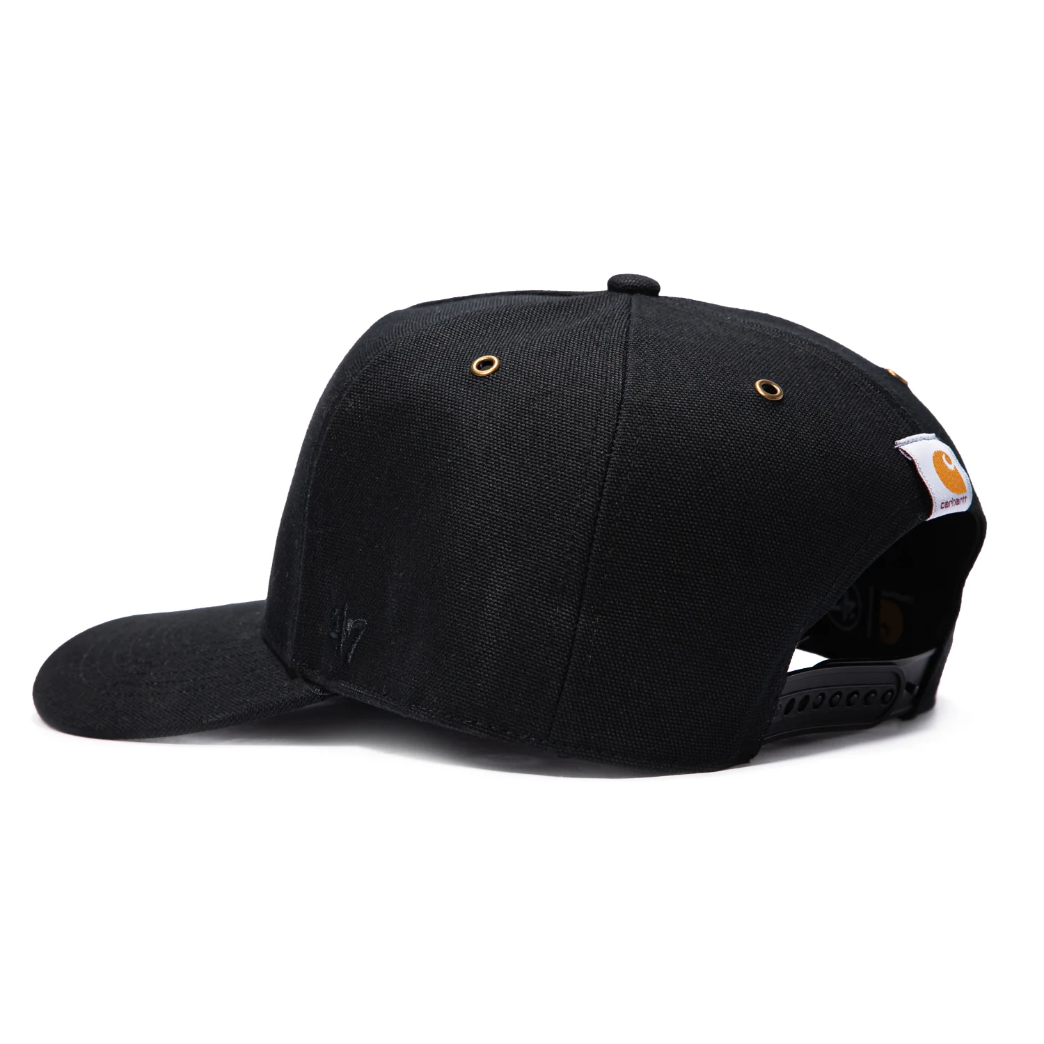 47 Brand x Carhartt Chicago Blackhawks Hitch Adjustable Snapback Hat - Black - Image 2