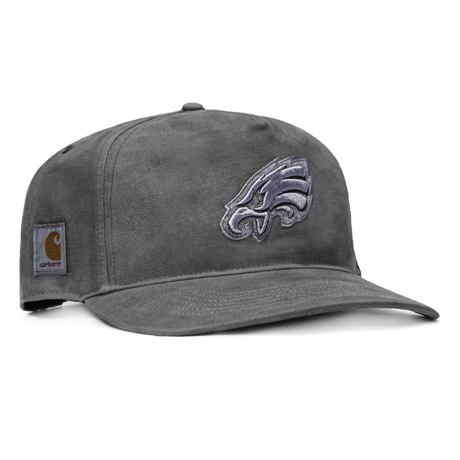 47 Brand x Carhartt Dyed Philadelphia Eagles Hitch Adjustable Snapback Hat - Black