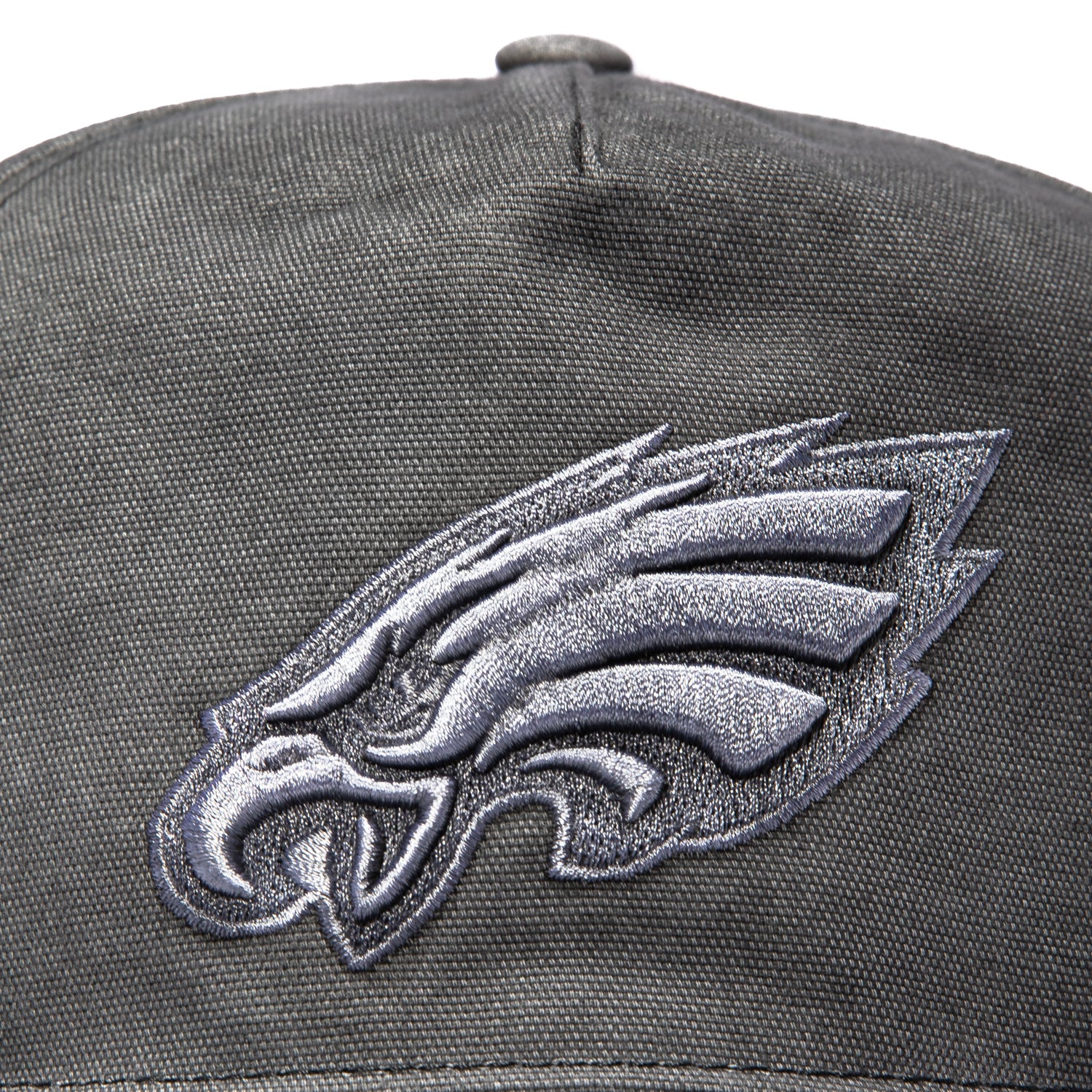 47 Brand x Carhartt Dyed Philadelphia Eagles Hitch Adjustable Snapback Hat - Black - Image 3