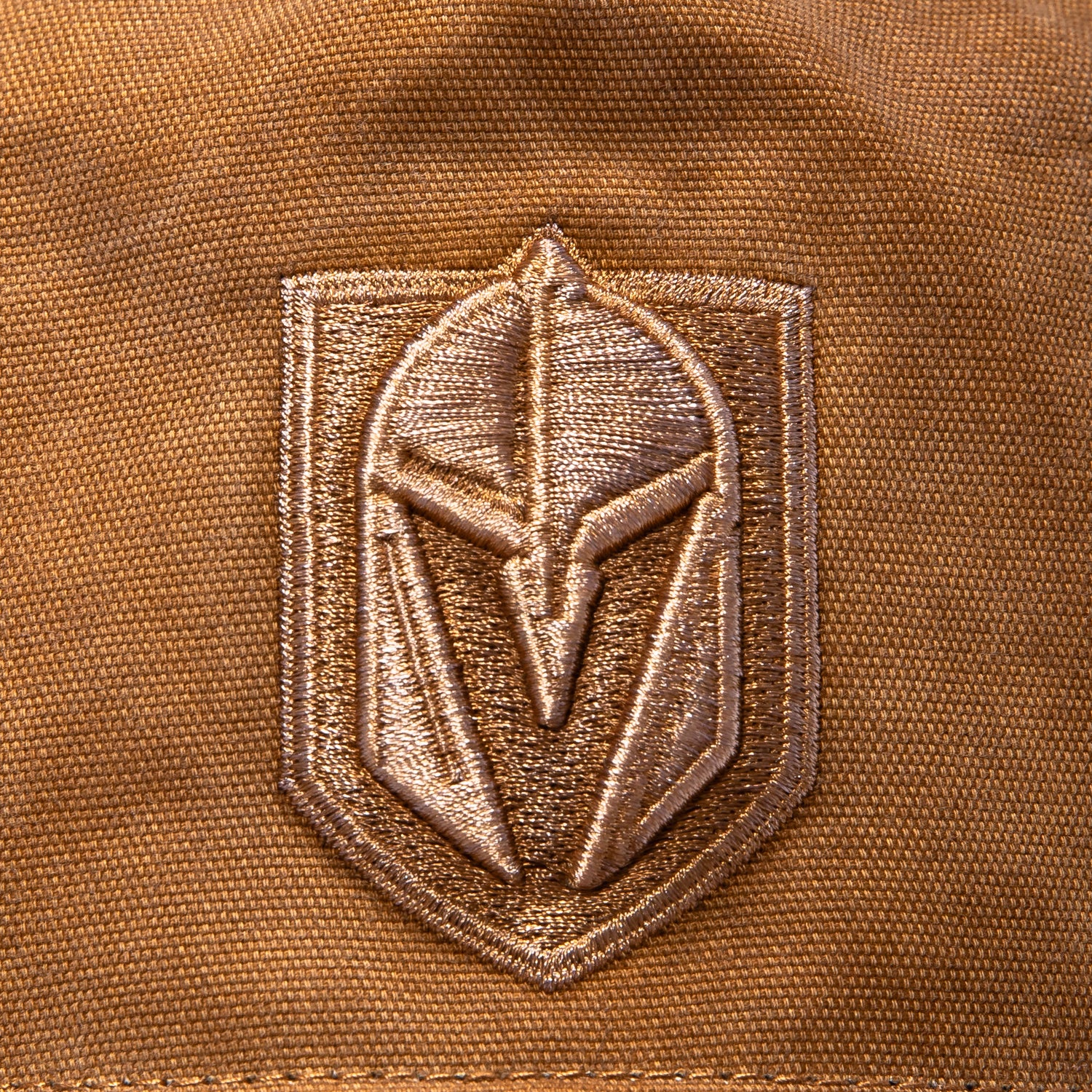 47 Brand x Carhartt Dyed Vegas Golden Knights Hitch Adjustable Snapback Hat - Brown - Image 3