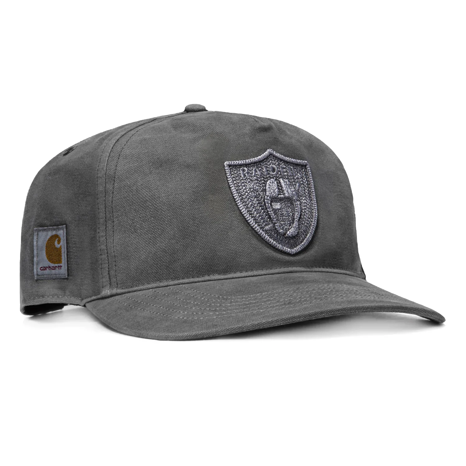 47 Brand x Carhartt Dyed Las Vegas Raiders Hitch Adjustable Snapback Hat - Black