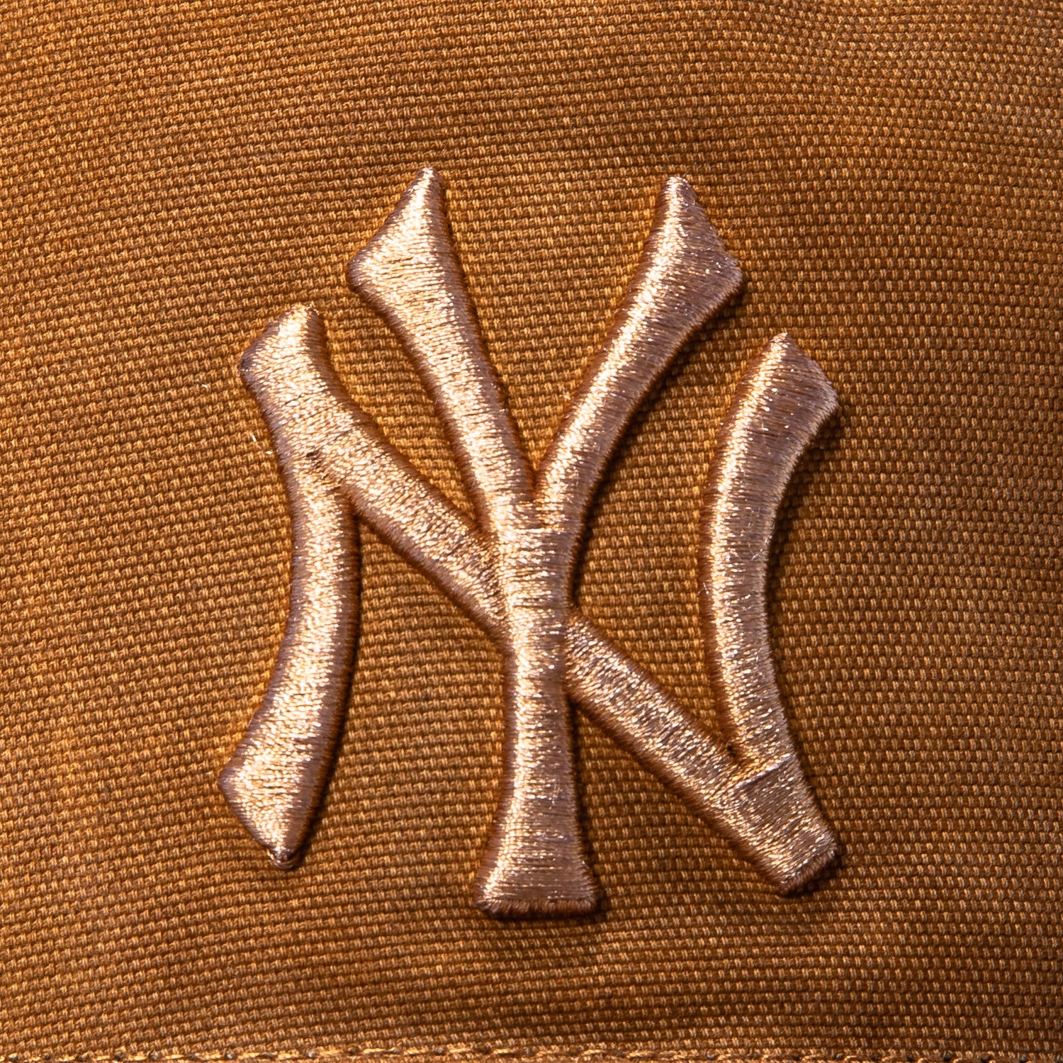 47 Brand x Carhartt Dyed New York Yankees Hitch Adjustable Snapback Hat - Brown - Image 3