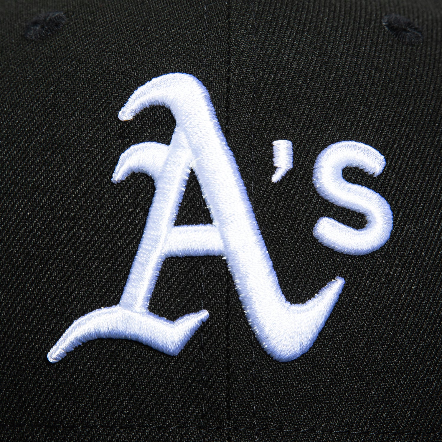 New Era 59Fifty Oakland Athletics Hat - Black, White - Image 4