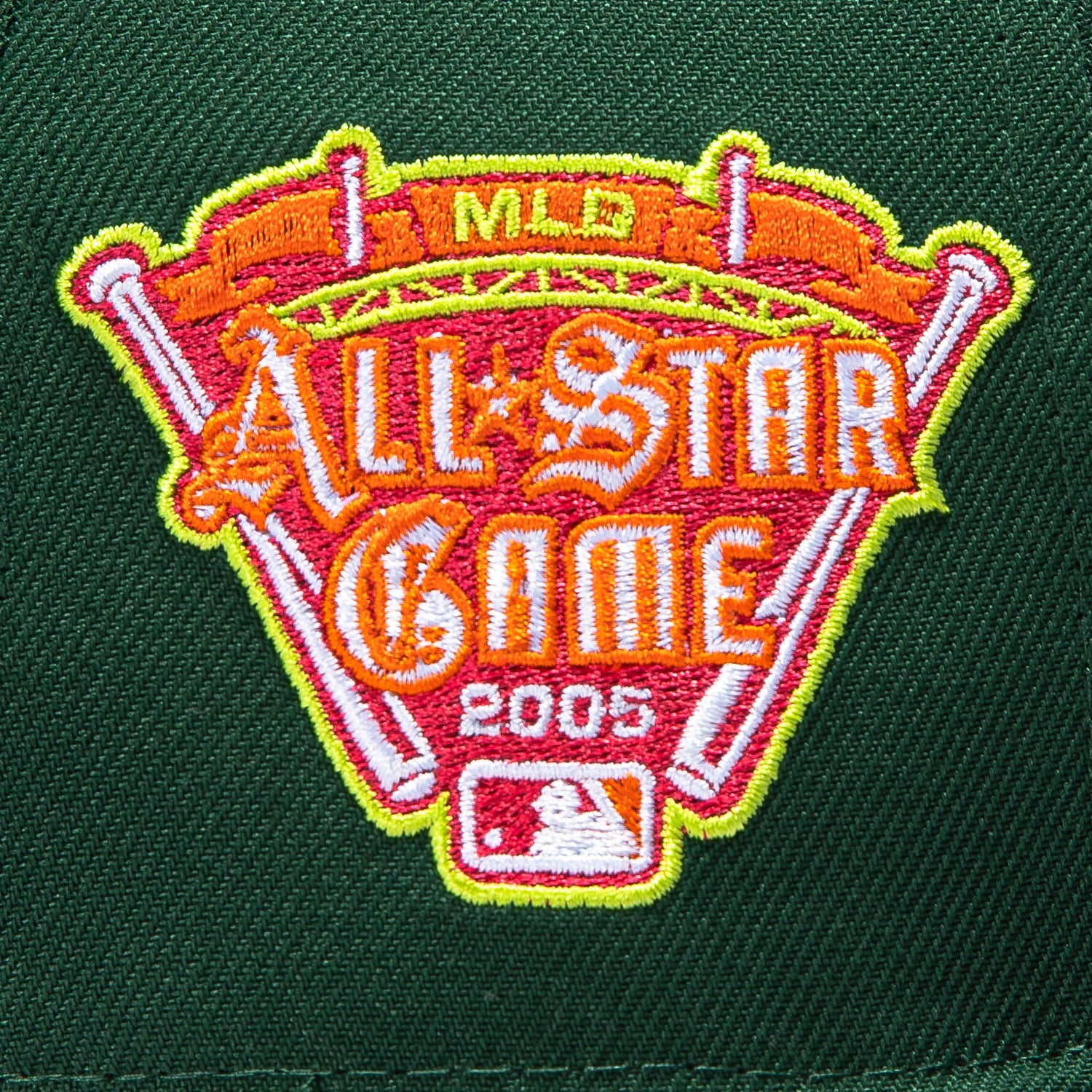 New Era 59Fifty Citrus Detroit Tigers 2005 All Star Game Patch Gradient Hat - Green, Green - Image 5
